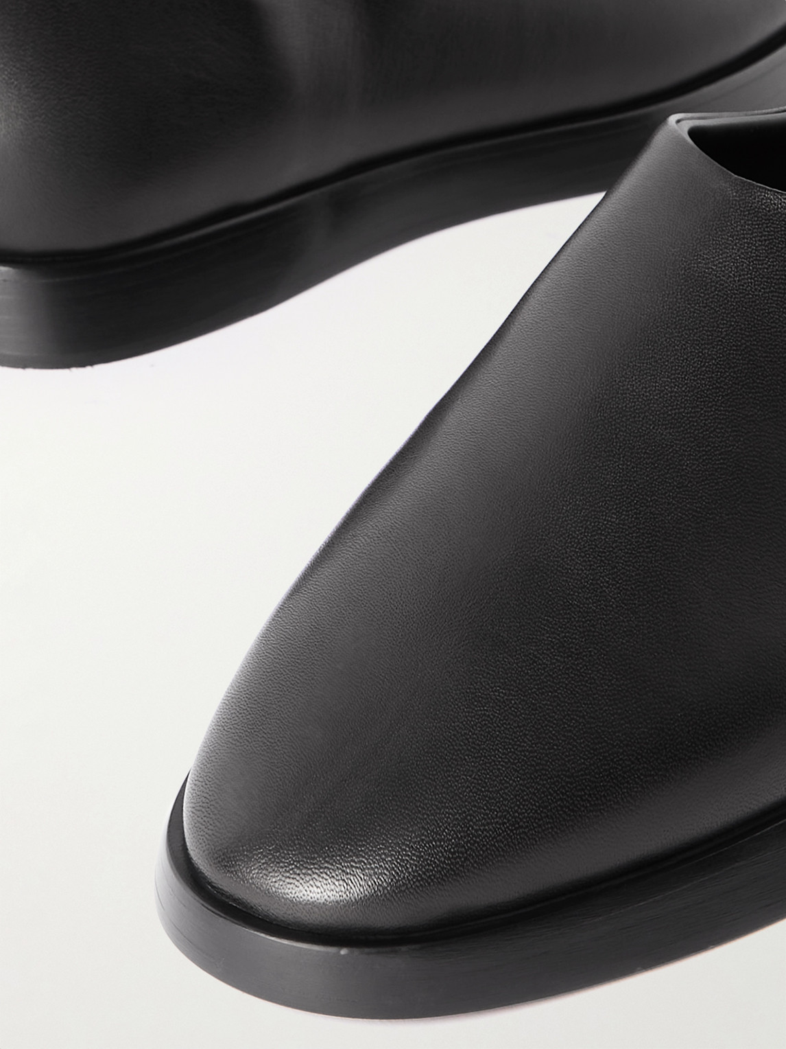 Fear of God Eternal Collapsible-Heel Leather Loafers | Smart Closet