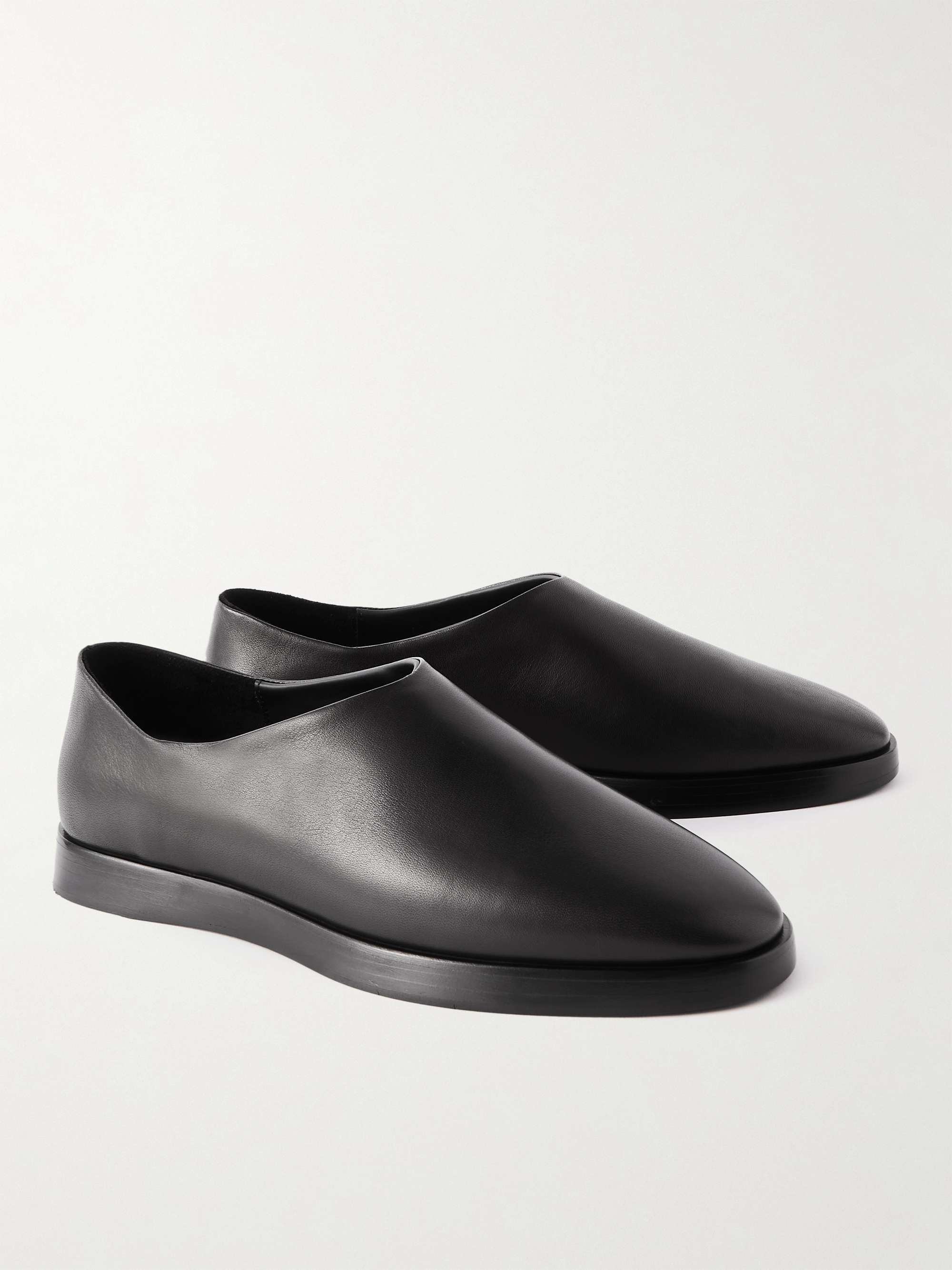 FEAR OF GOD Eternal Collapsible-Heel Leather Loafers
