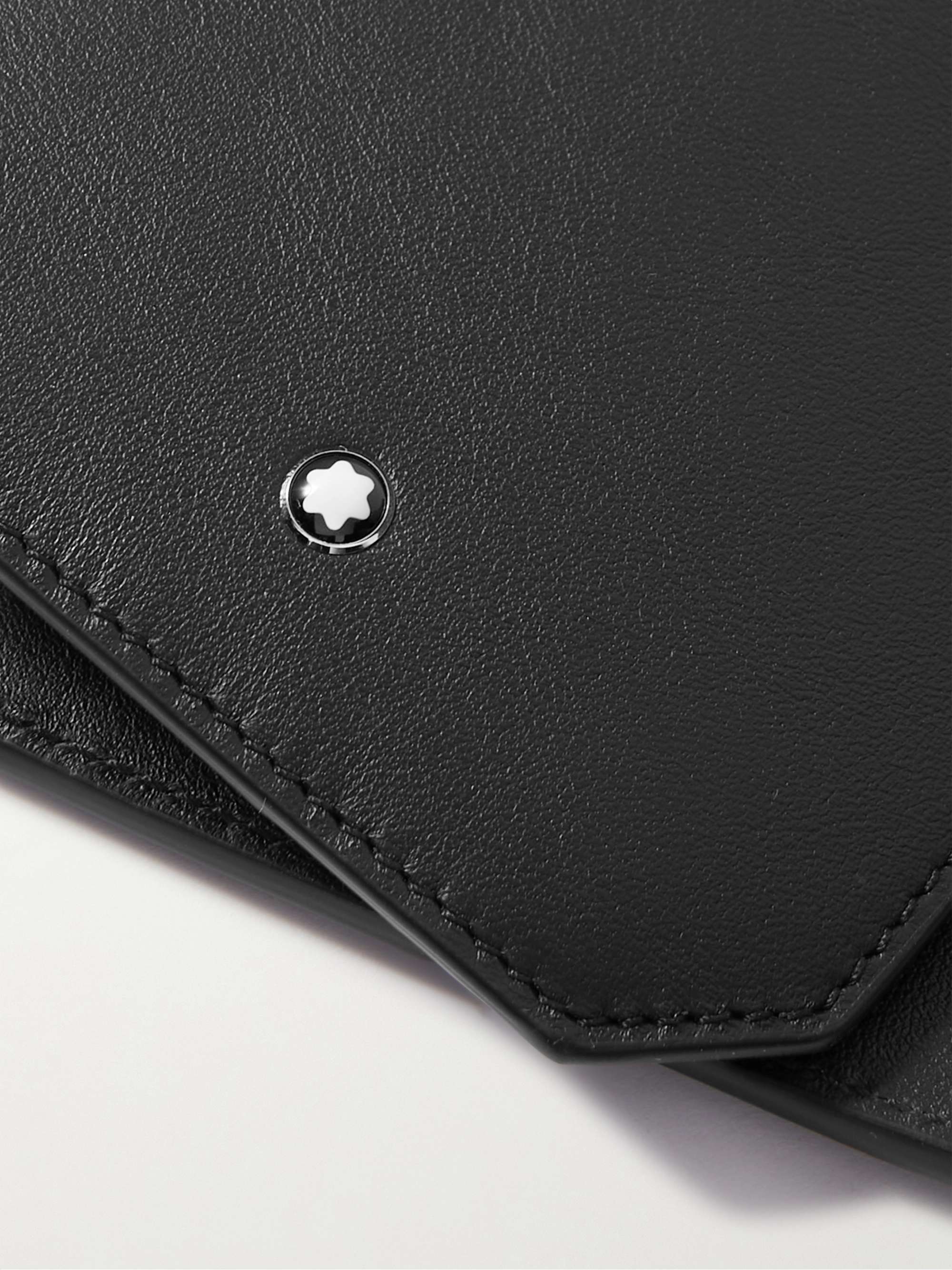 MONTBLANC Meisterstück Leather Billfold Wallet with Lanyard