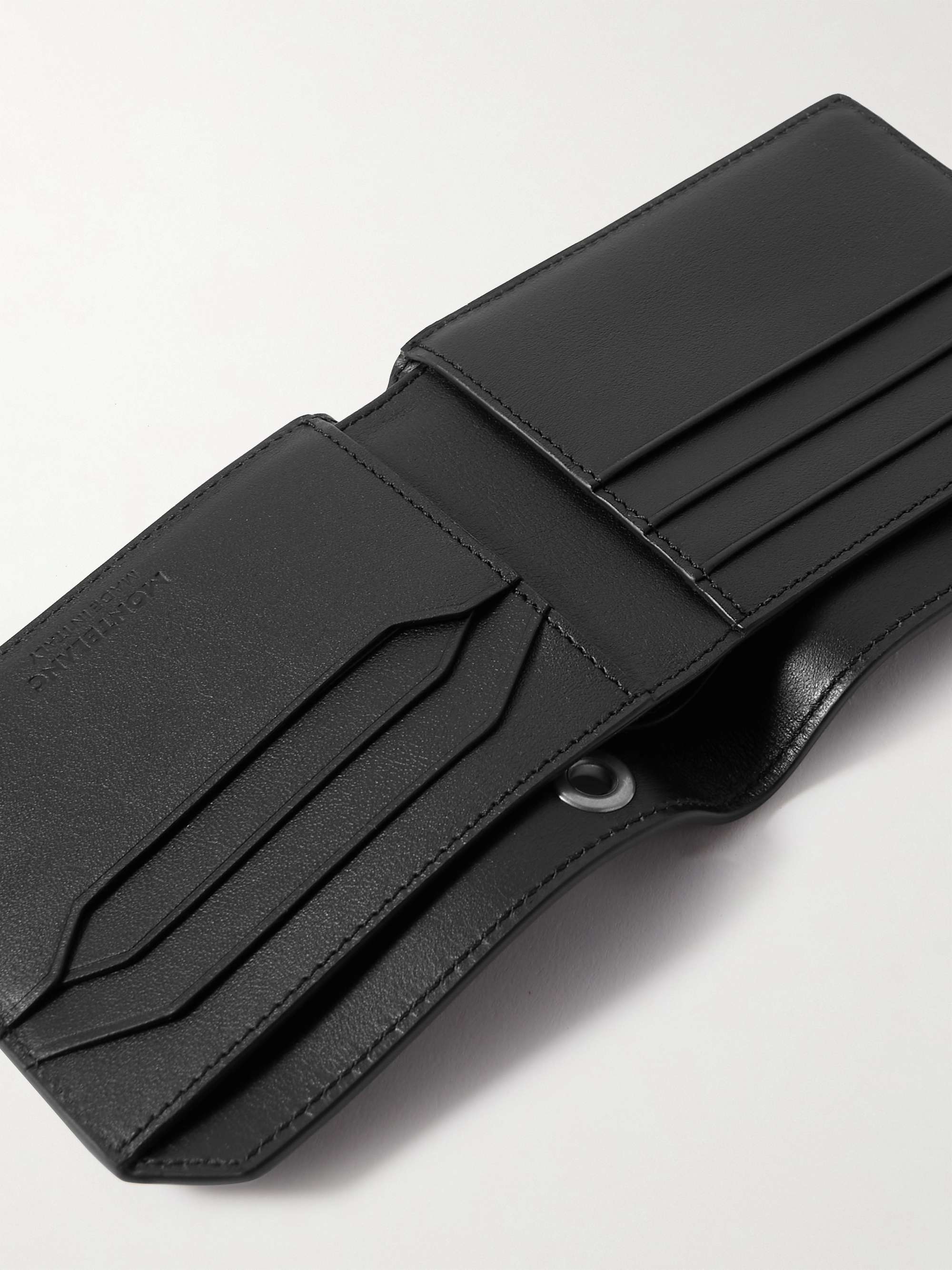MONTBLANC Meisterstück Leather Billfold Wallet with Lanyard
