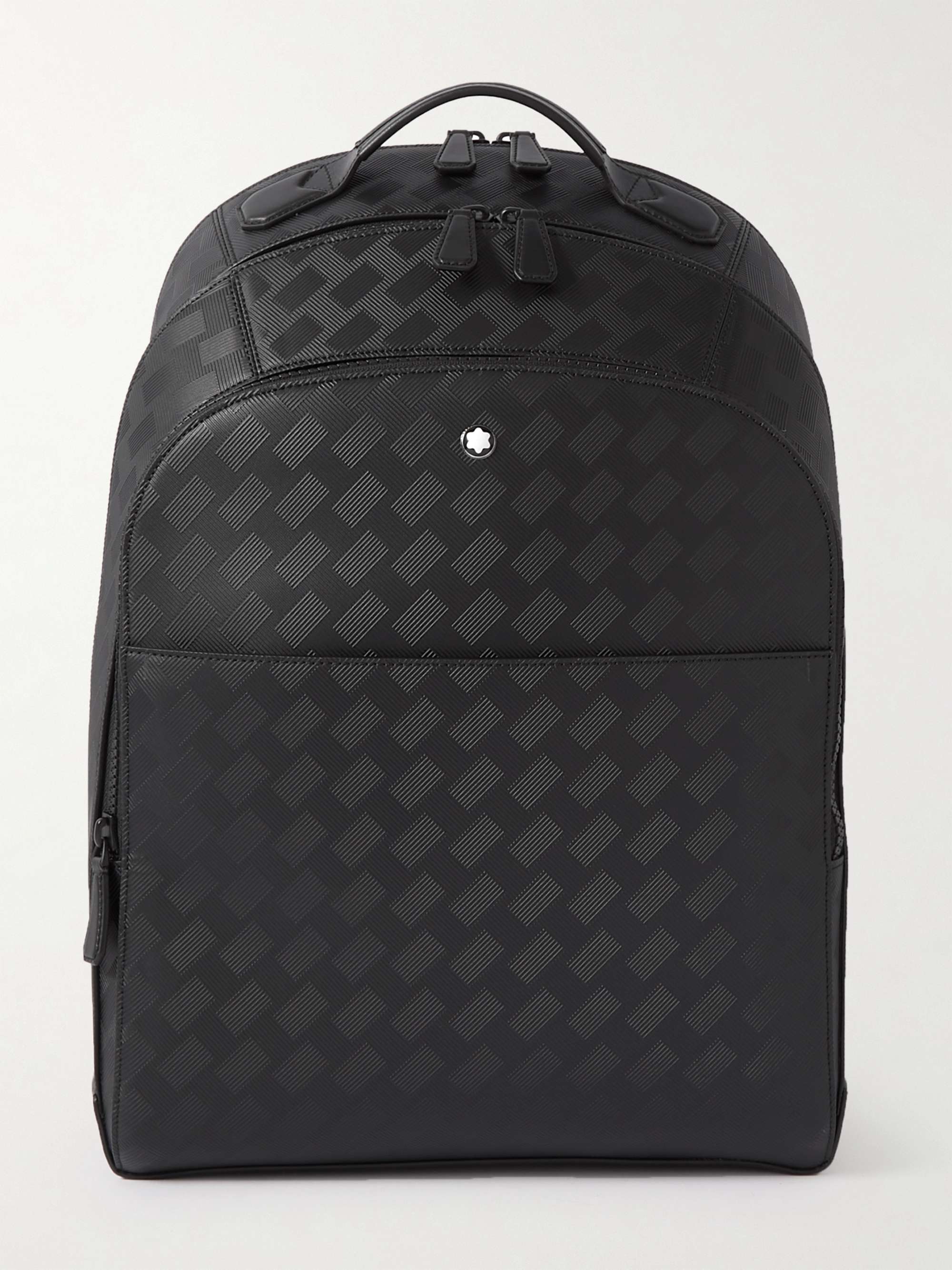 MONTBLANC Extreme 3.0 Large Cross-Grain Leather Backpack for Men | MR ...