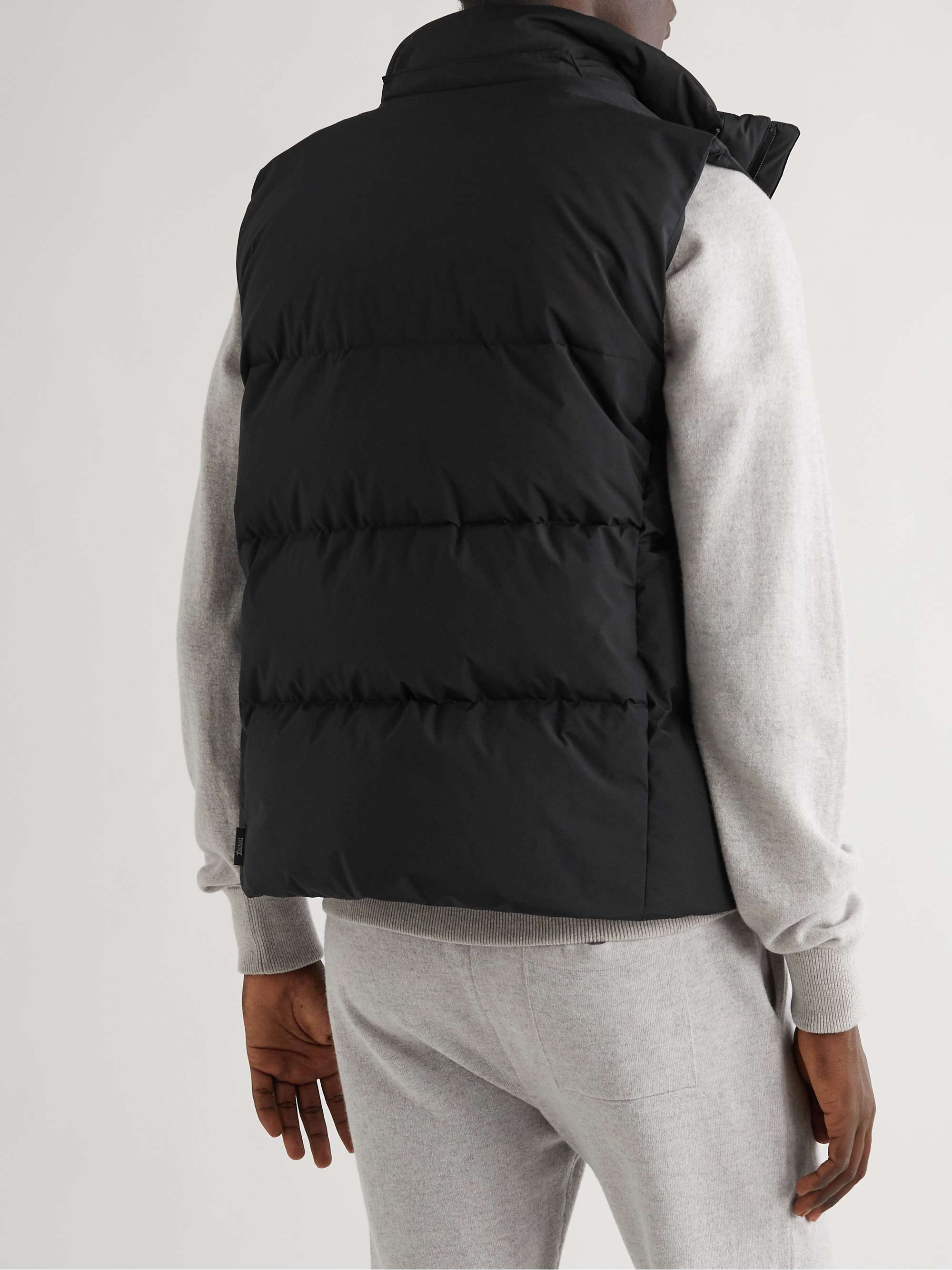 HERNO LAMINAR Quilted GORE-TEX™ WINDSTOPPER Hooded Down Gilet
