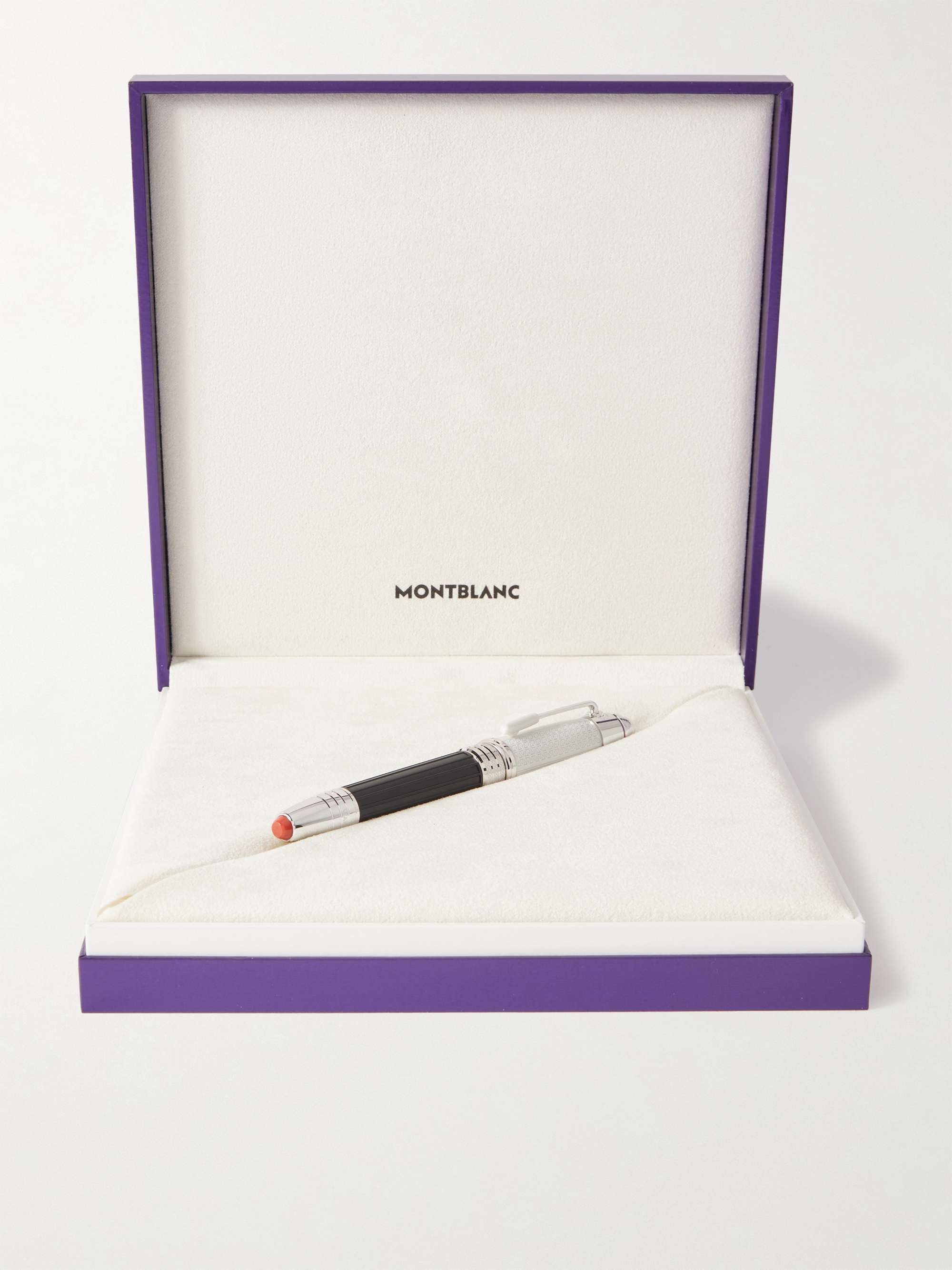 MONTBLANC Great Characters Jimi Hendrix Resin and Platinum-Plated Fountain Pen