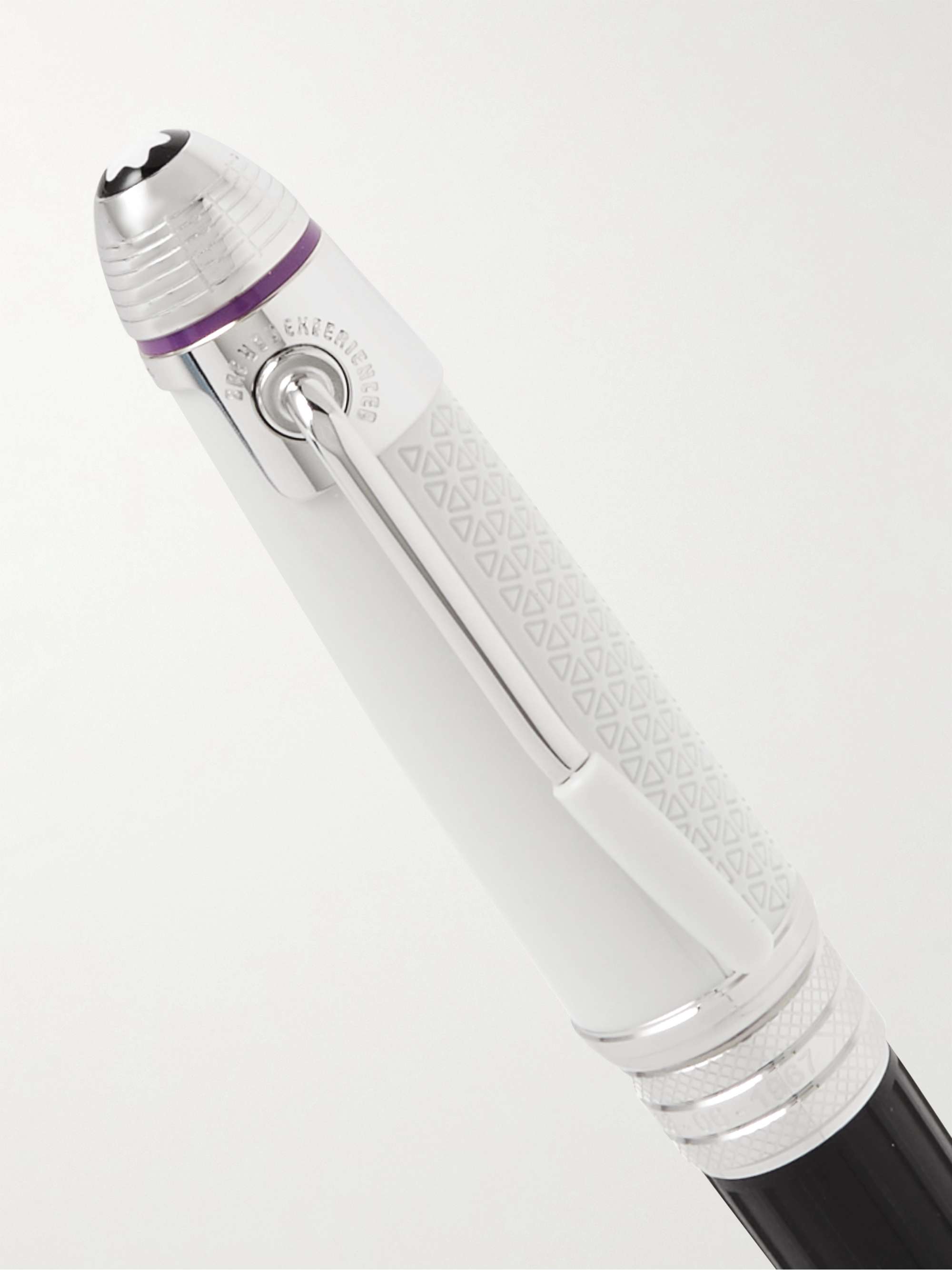 MONTBLANC + Jimi Hendrix Resin and Platinum-Plated Rollerball Pen