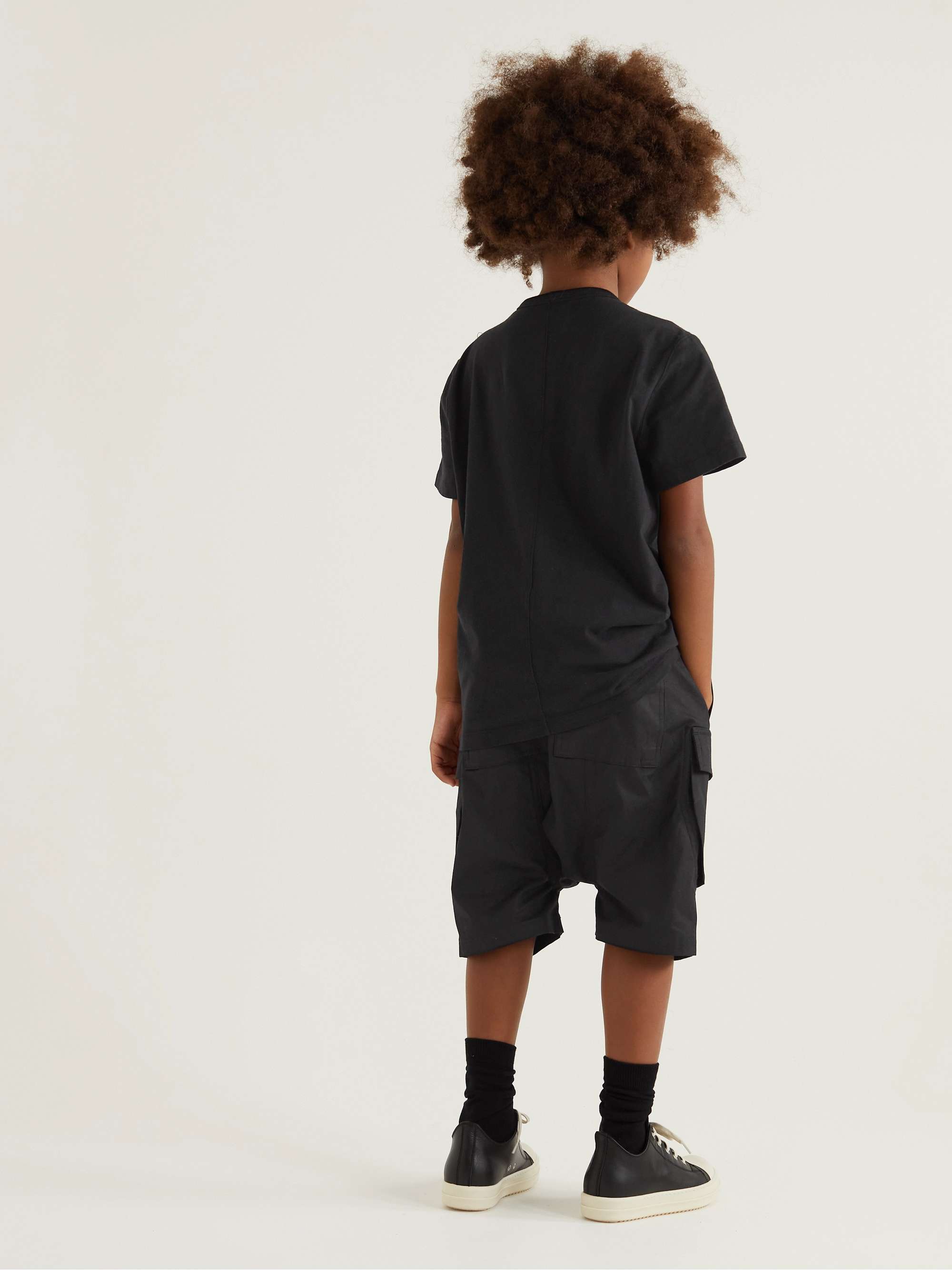 RICK OWENS KIDS T-shirt in jersey di cotone Level