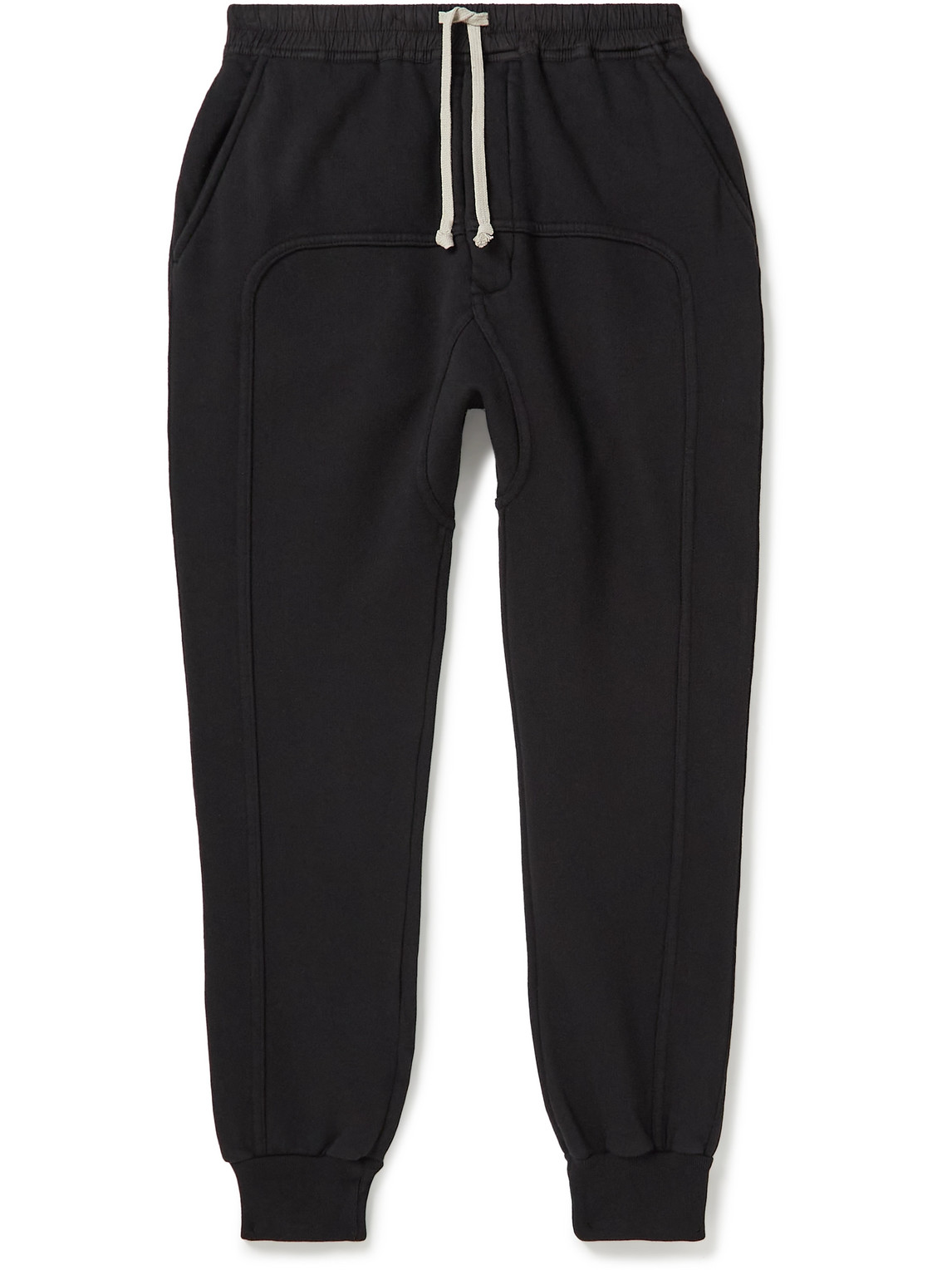 Tapered Cotton-Jersey Drawstring Sweatpants