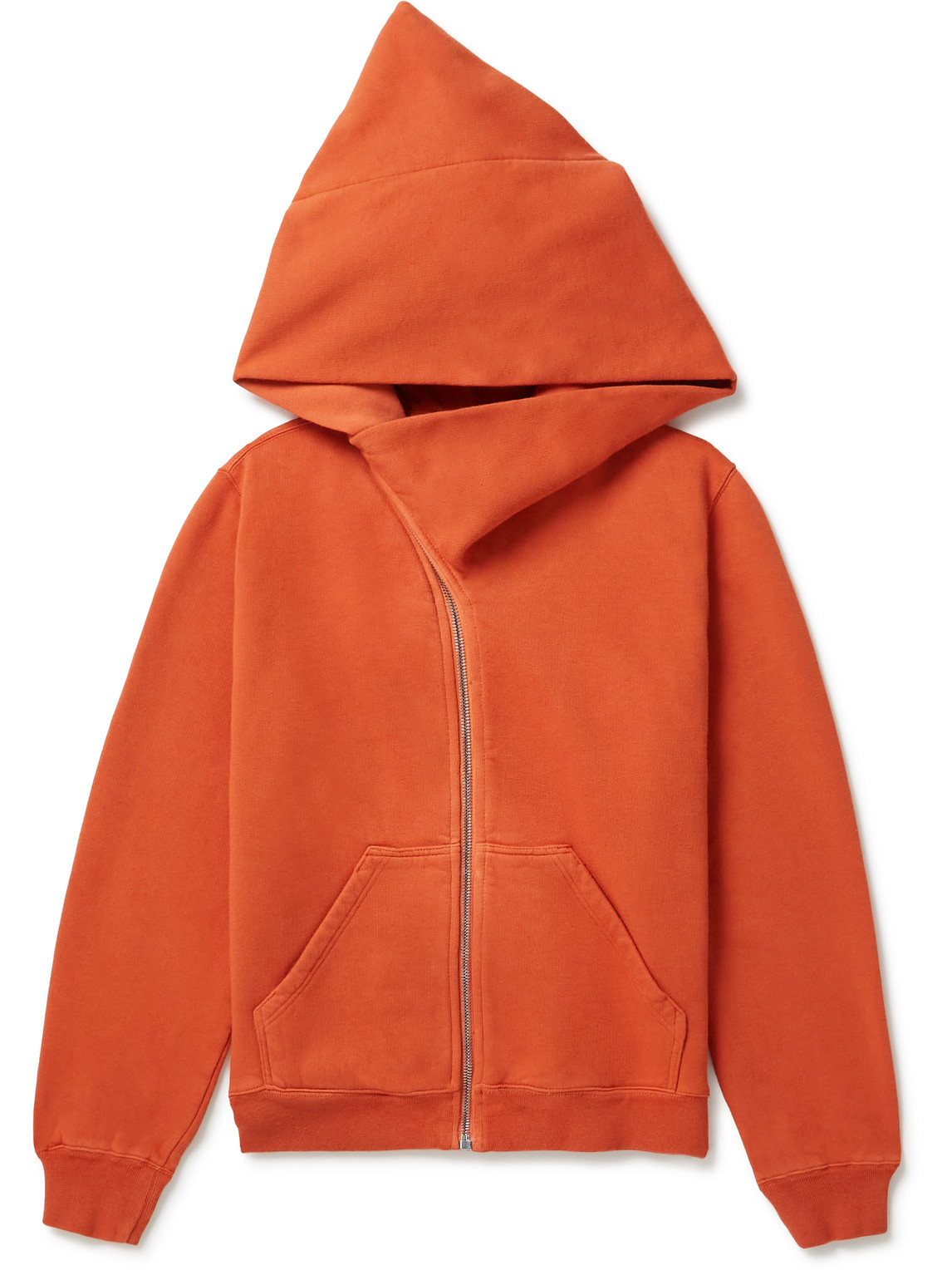 Mountain Cotton-Jersey Zip-Up Hoodie