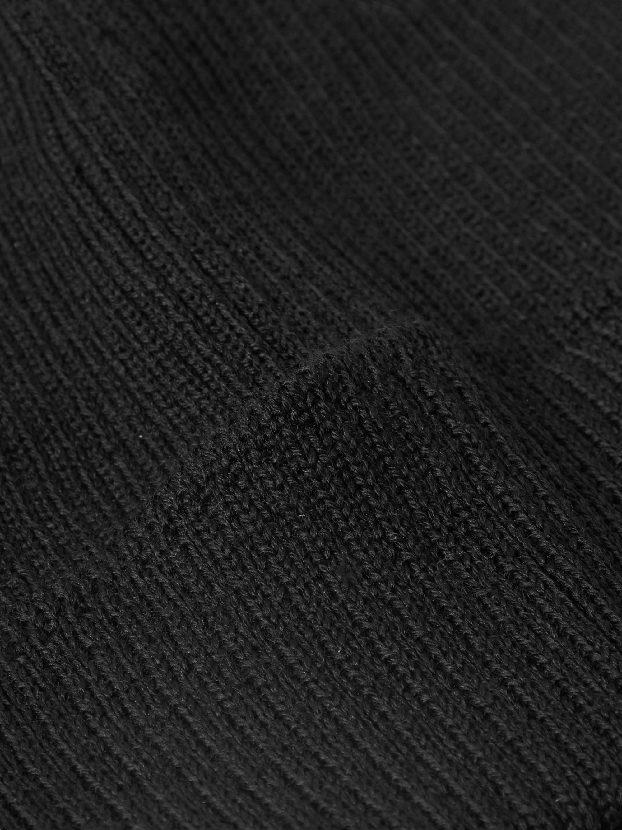RICK OWENS KIDS Ribbed Wool Beanie