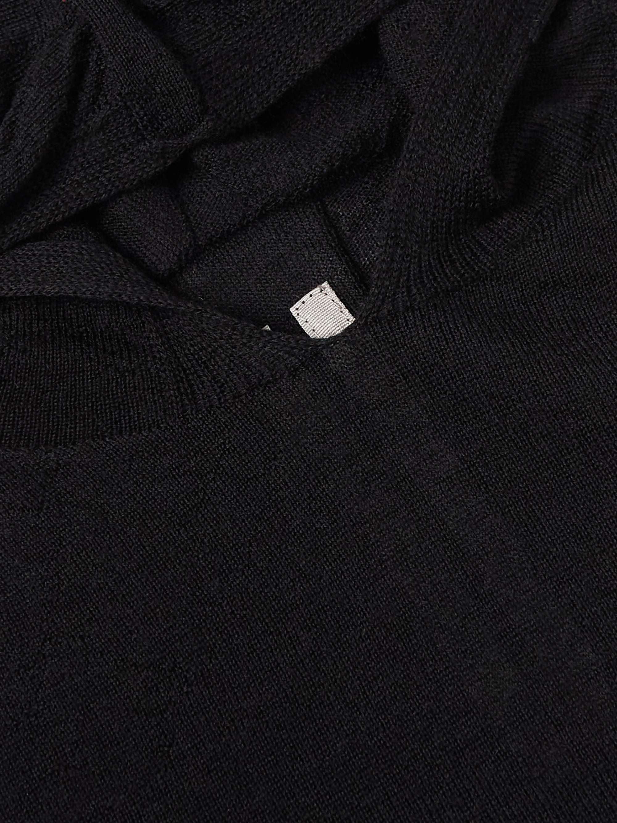 RICK OWENS KIDS Wool Hoodie