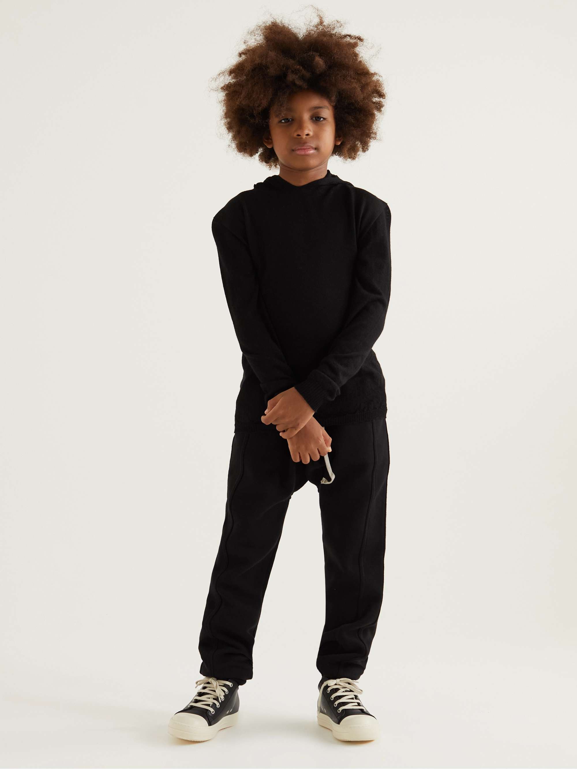 RICK OWENS KIDS Wool Hoodie