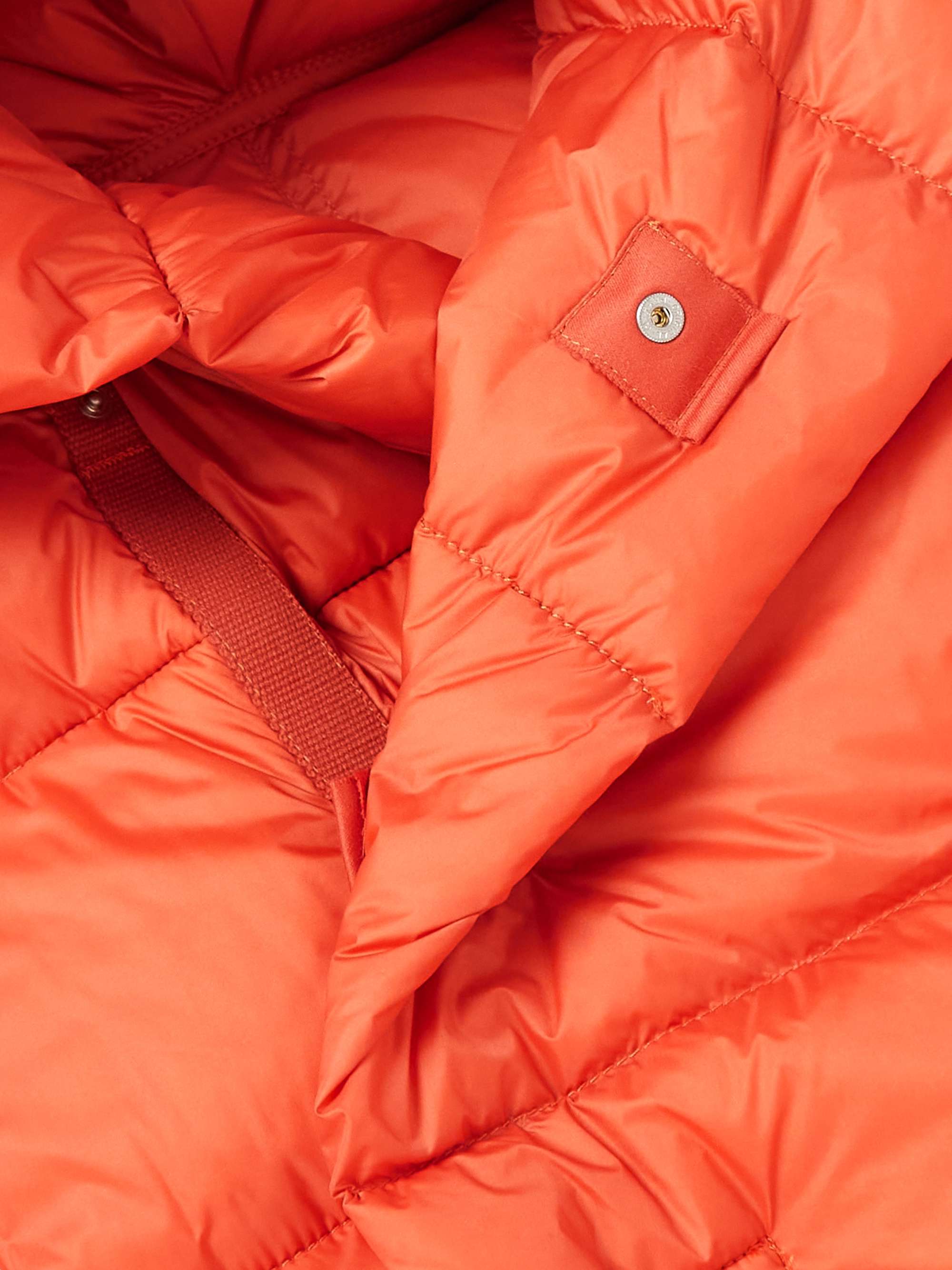 RICK OWENS KIDS Duvet Quilted Nylon Hooded Down Gilet