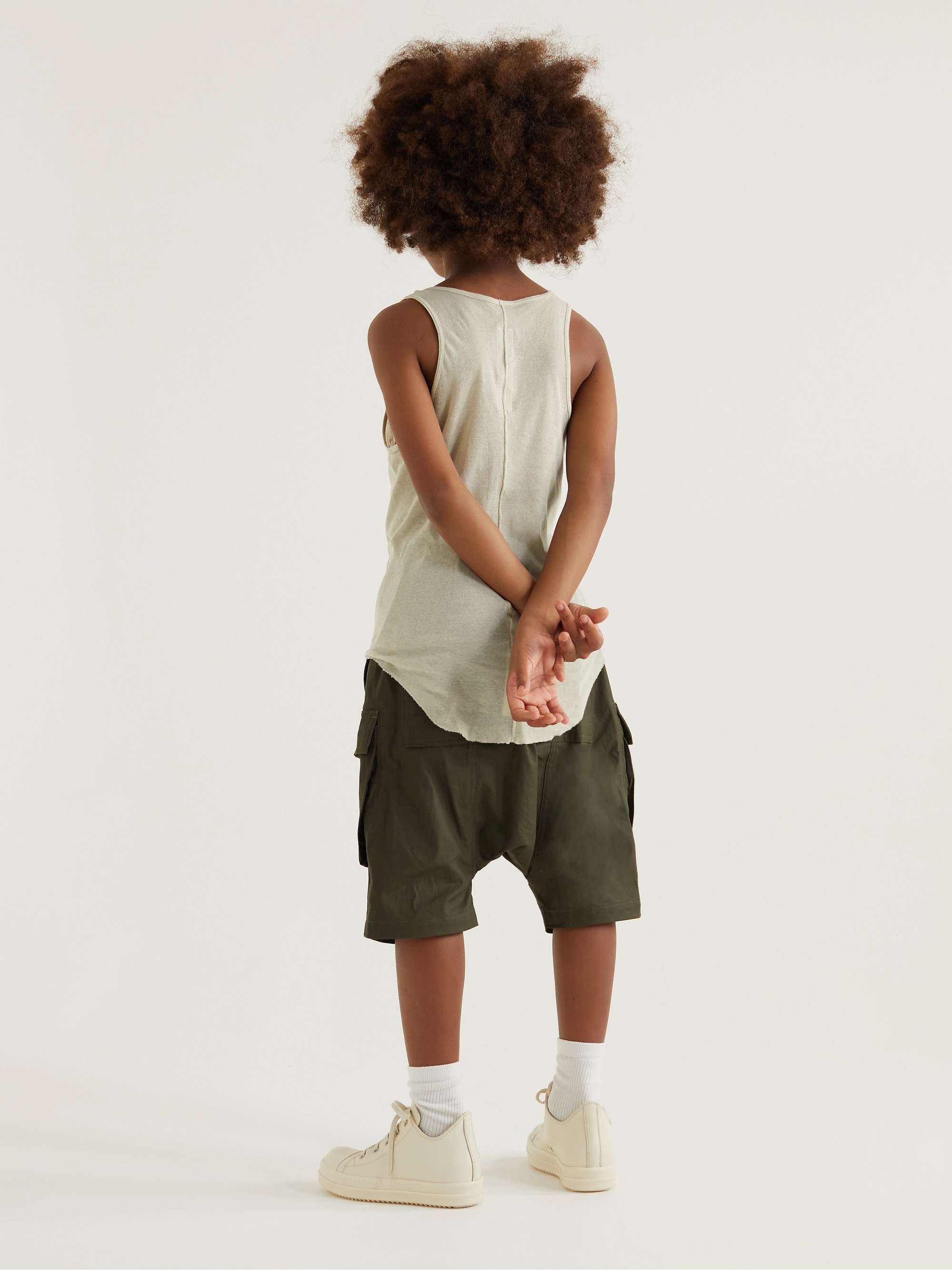 RICK OWENS KIDS Cotton-Jersey Tank Top