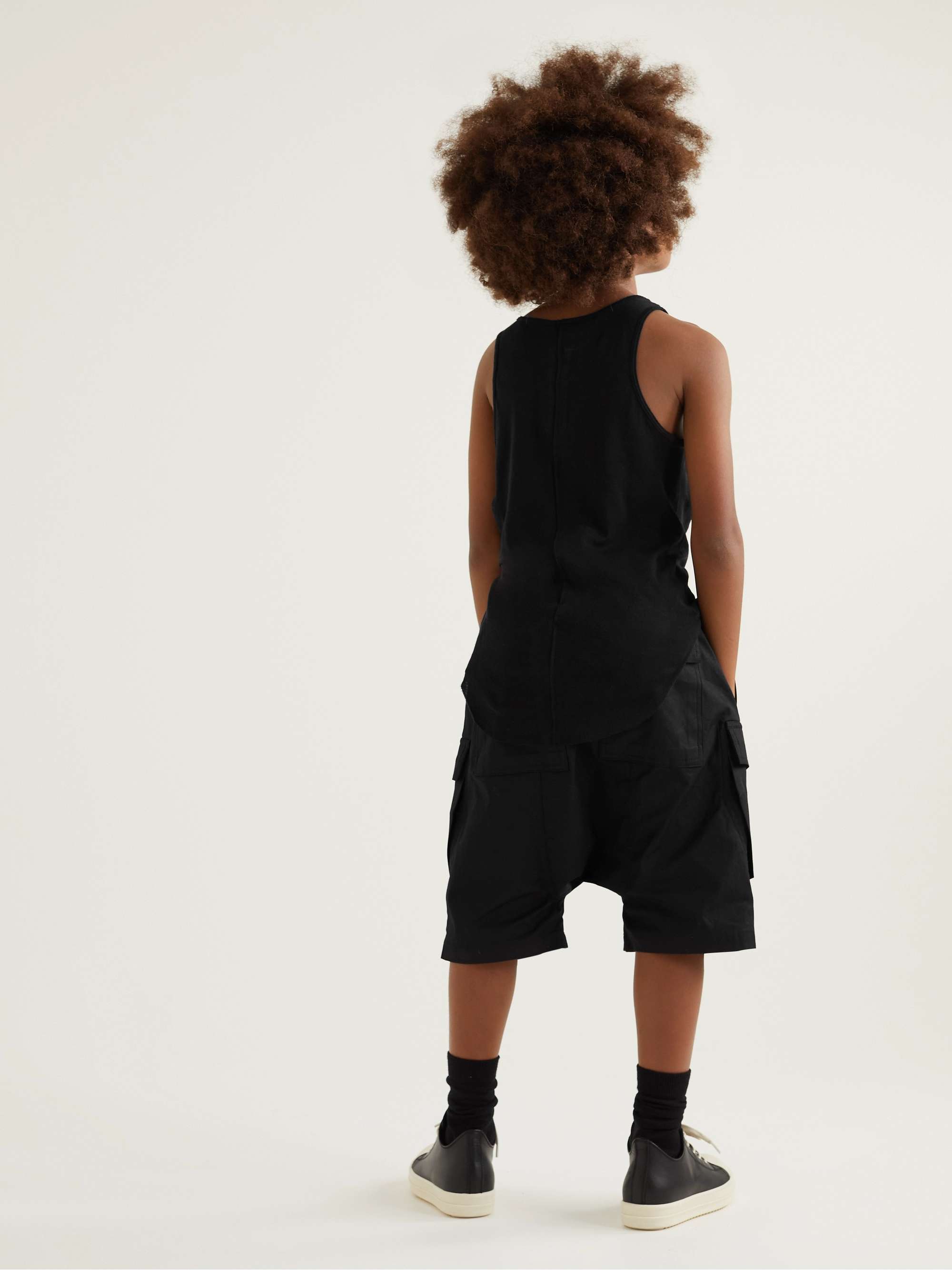 RICK OWENS KIDS Cotton-Jersey Tank Top