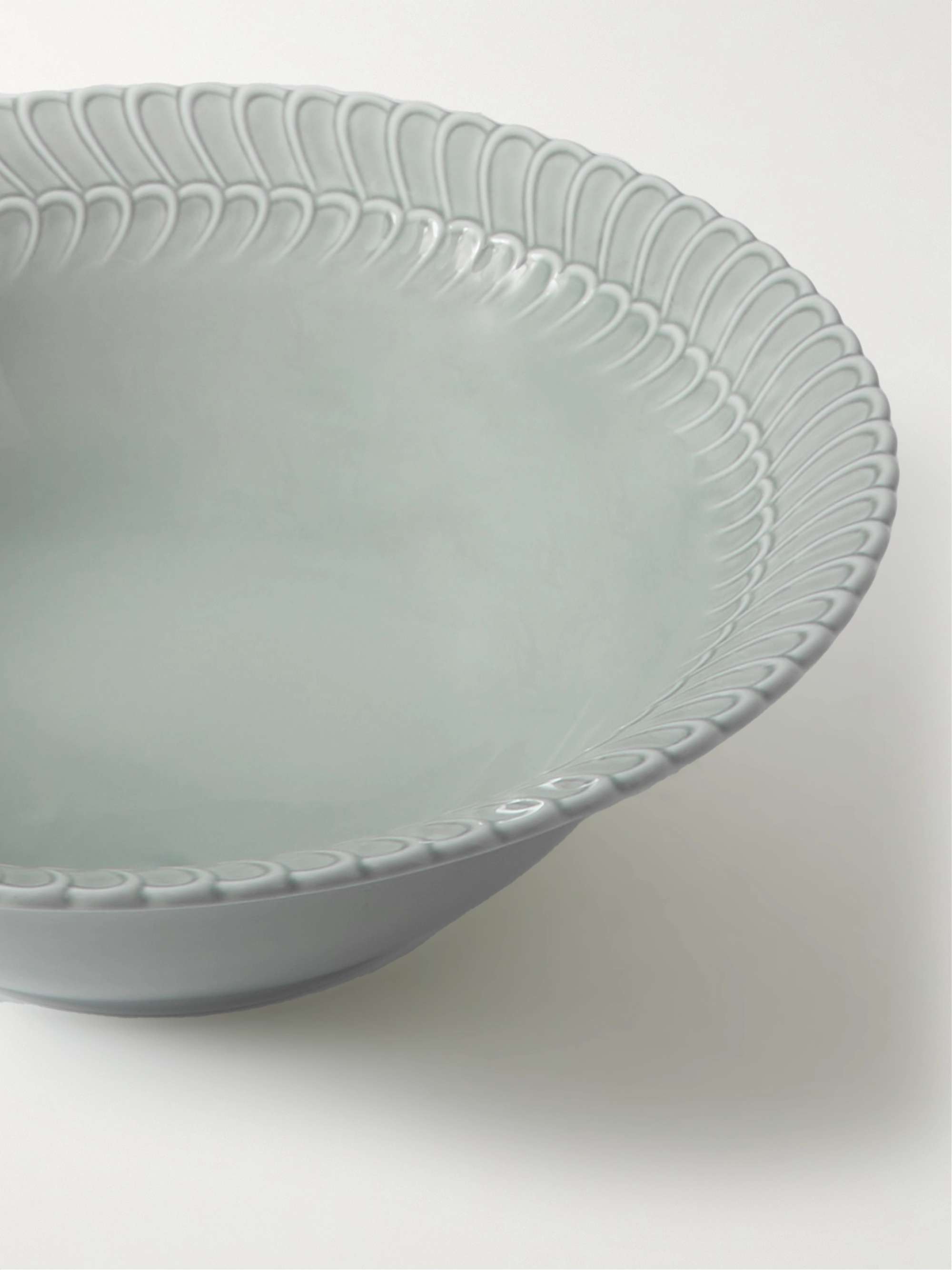 BUCCELLATI Double Rouche Porcelain Salad Bowl