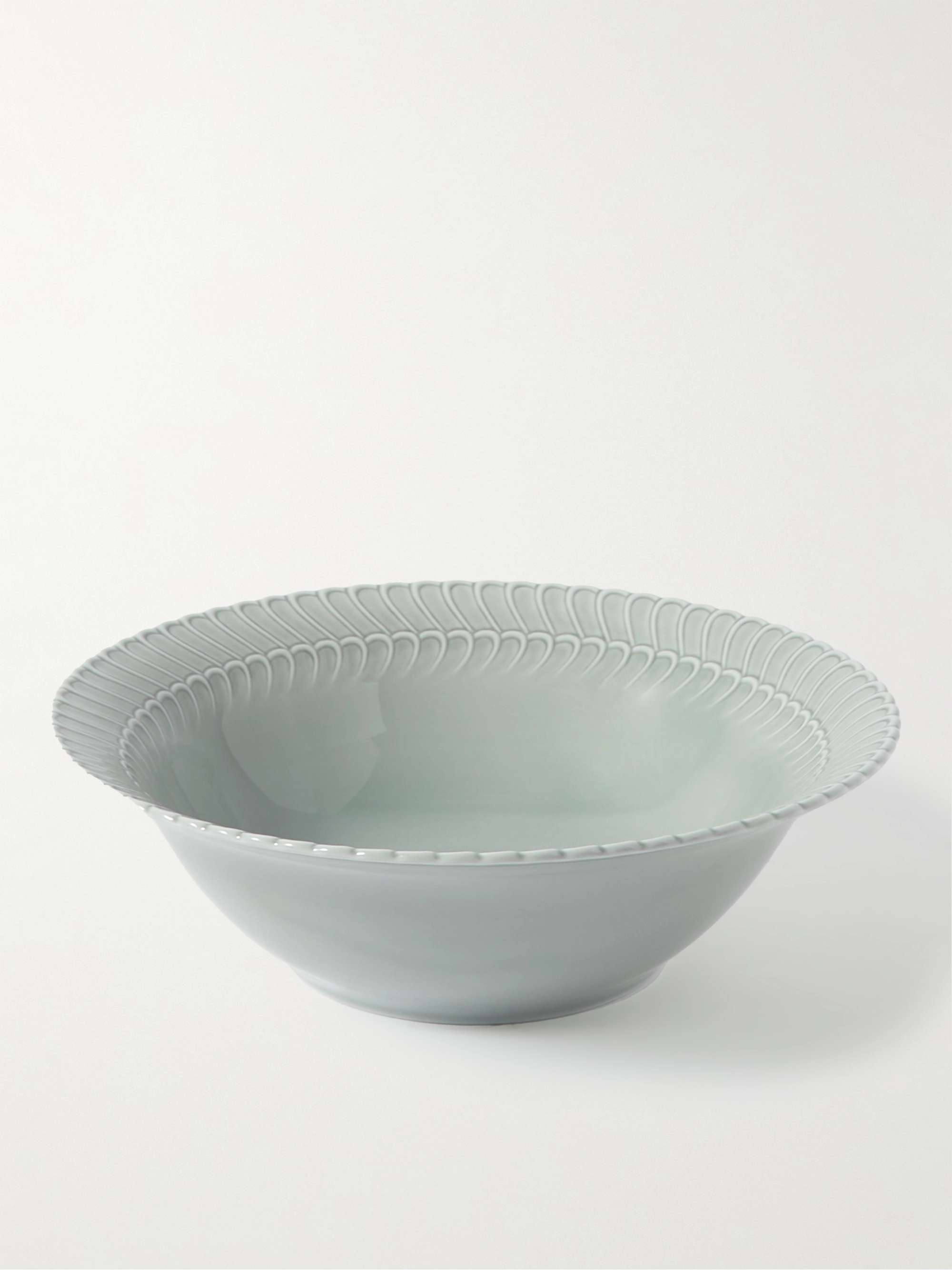 BUCCELLATI Double Rouche Porcelain Salad Bowl