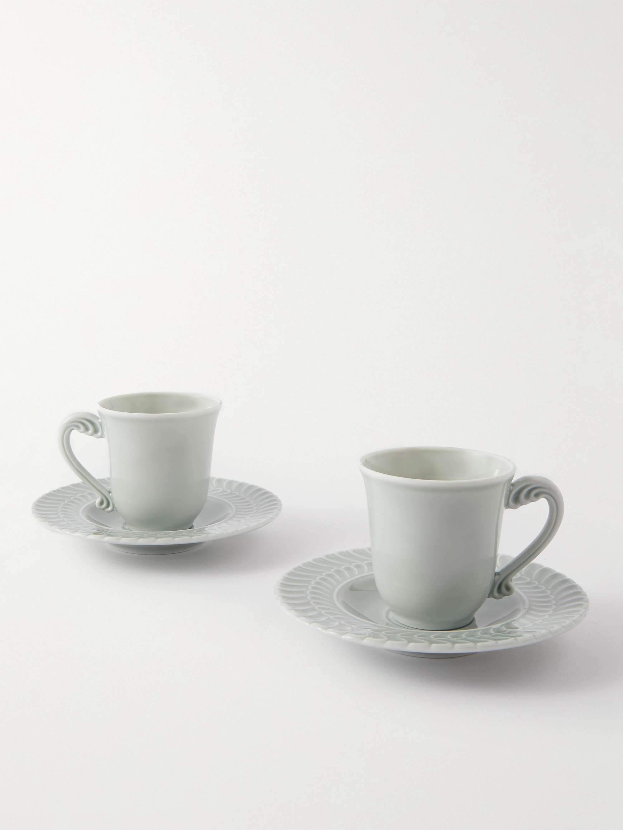 BUCCELLATI Set of Two Porcelain Coffee Cups for Men