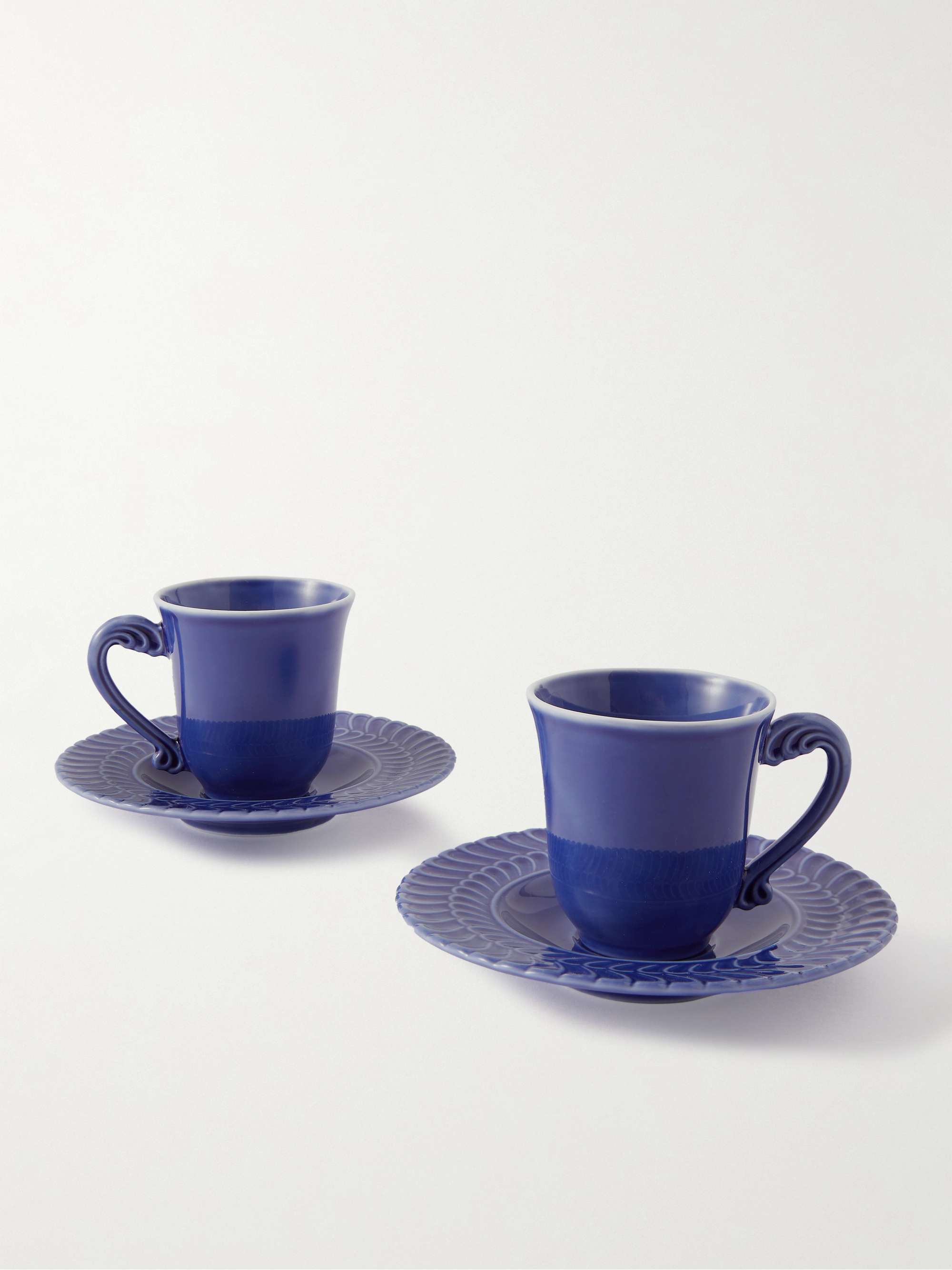 BUCCELLATI Set of Two Porcelain Coffee Cups for Men