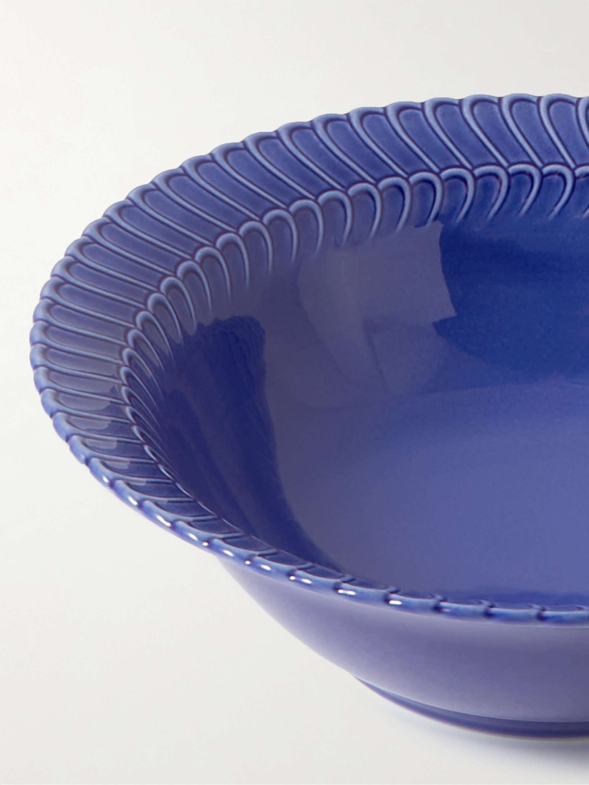 BUCCELLATI Double Rouche Porcelain Salad Bowl