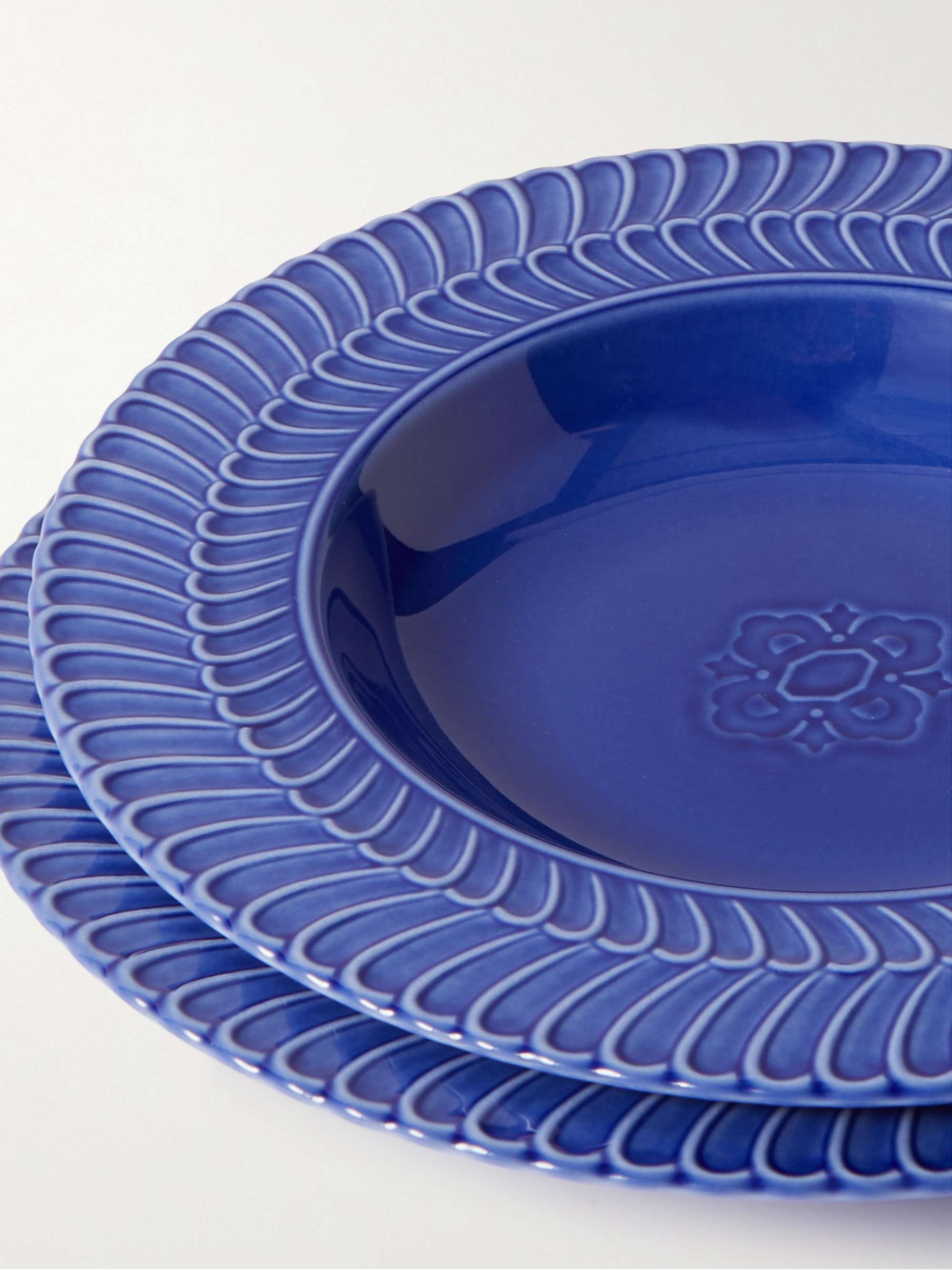 BUCCELLATI Double Rouche 23cm Porcelain Soup Bowl