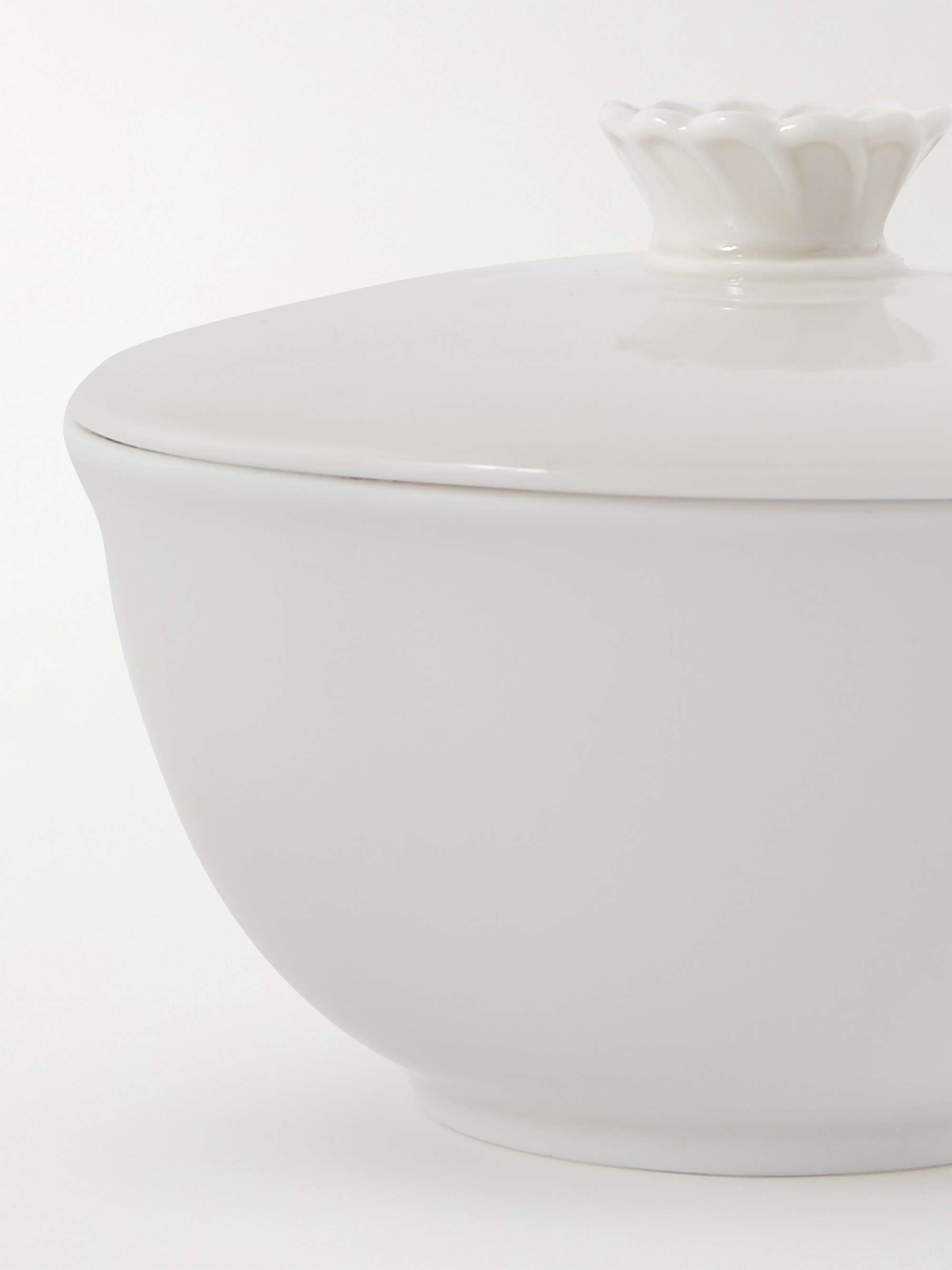 BUCCELLATI + Ginori Asia Set of Two Porcelain Bowls and Chopstick Holders