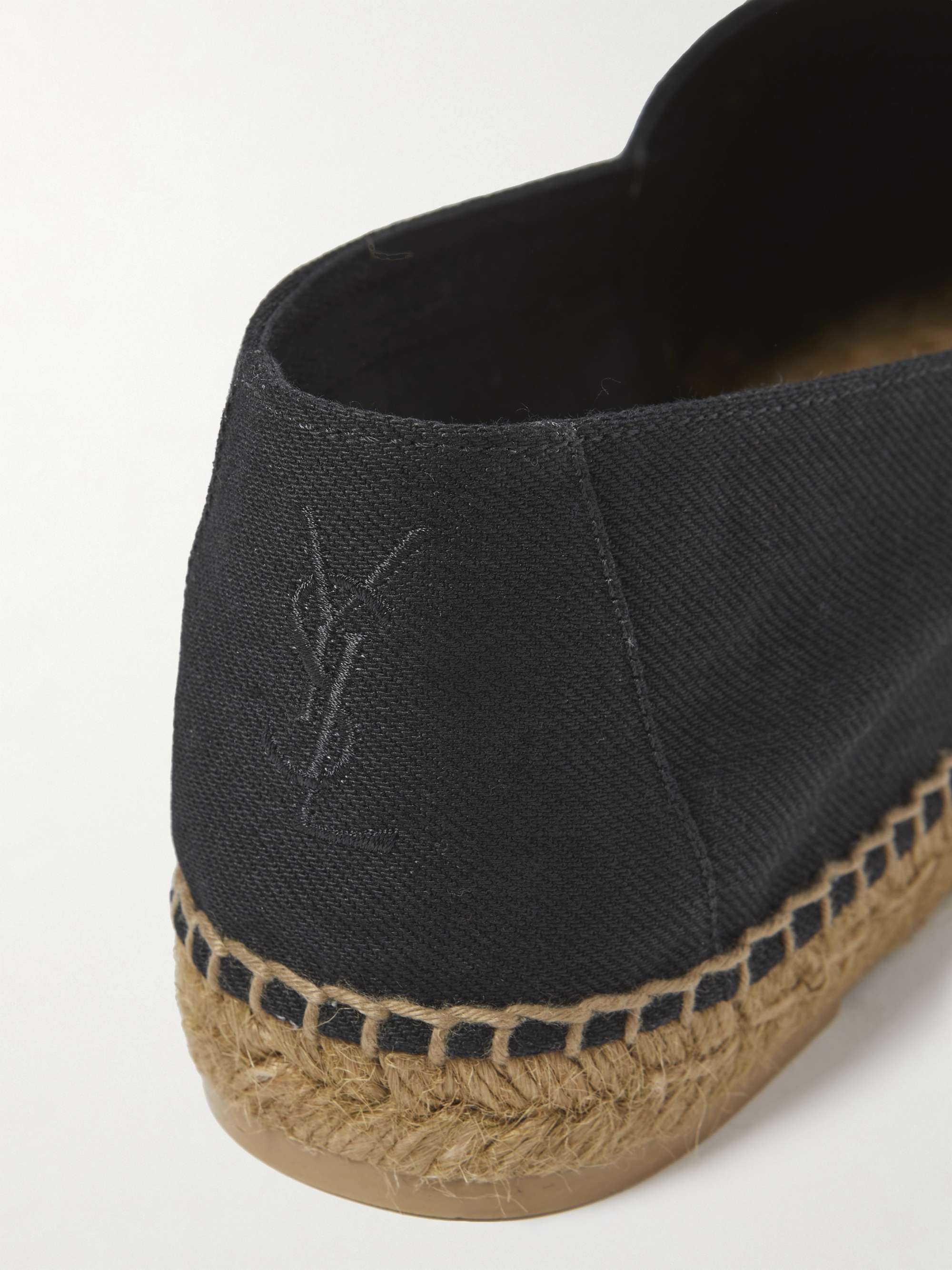 SAINT LAURENT Canvas Espadrilles