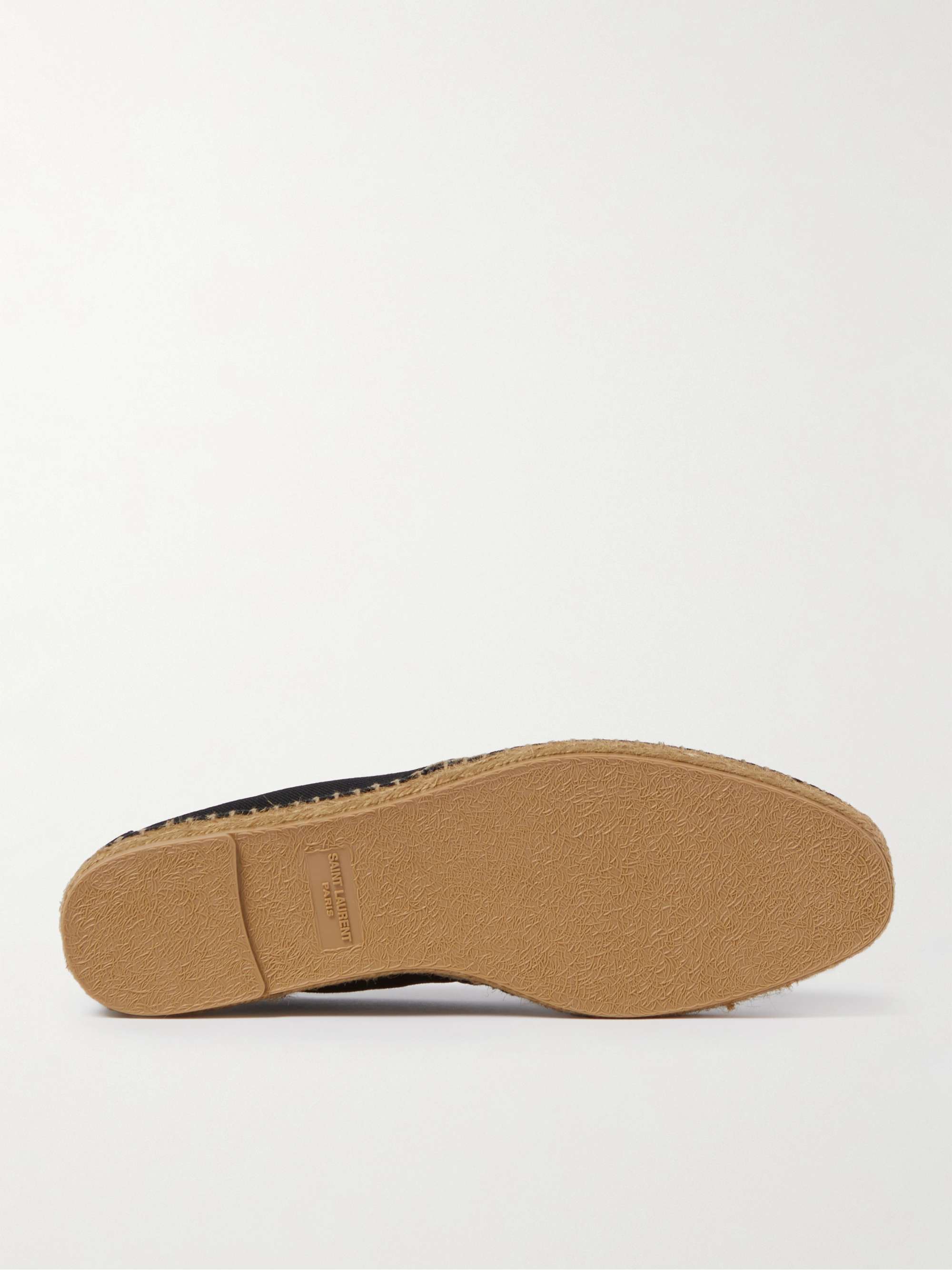 SAINT LAURENT Canvas Espadrilles