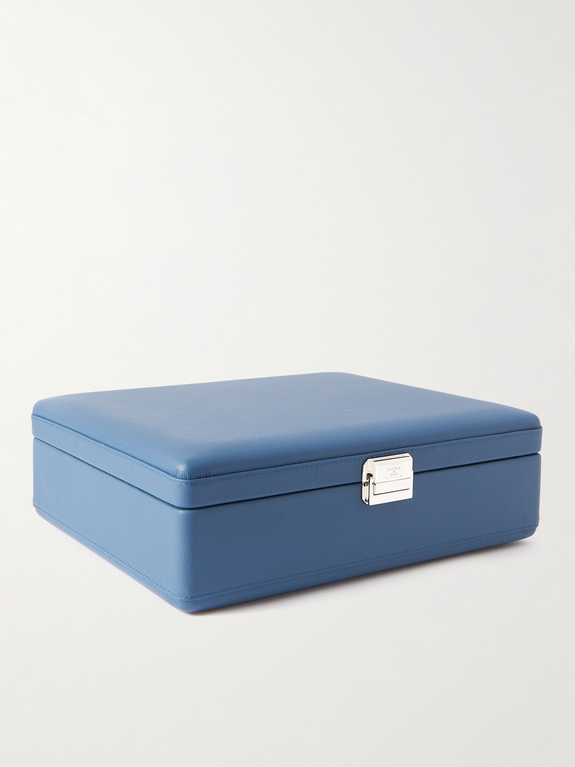 SCATOLA DEL TEMPO Valigetta 8 Full-Grain Leather Watch Box
