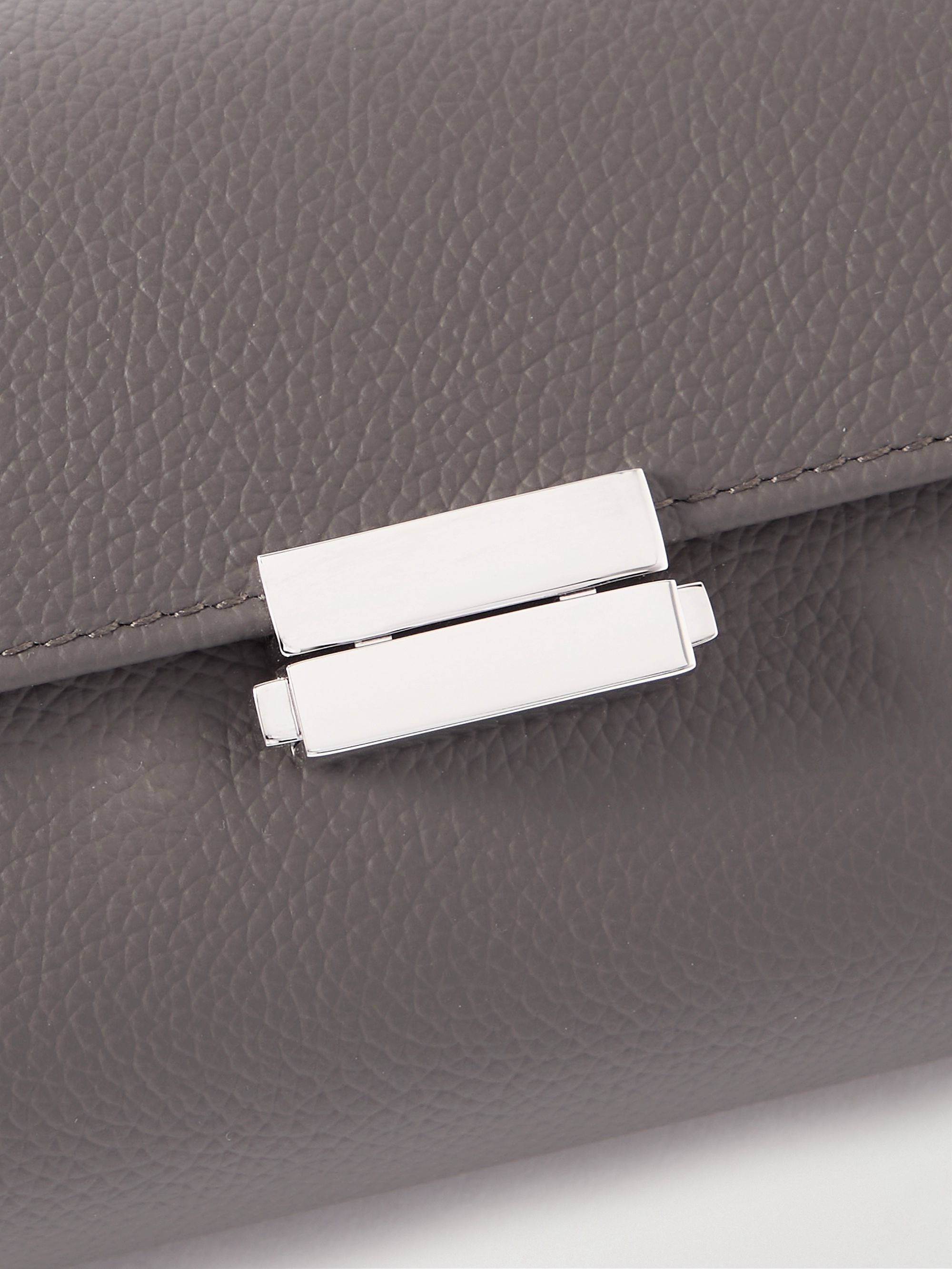 SCATOLA DEL TEMPO Full-Grain Leather Watch Roll