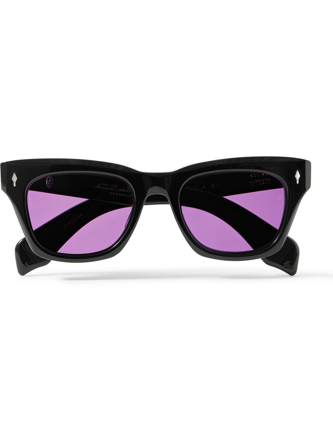 Jacques Marie Mage Dealan D-frame Acetate Sunglasses In Black