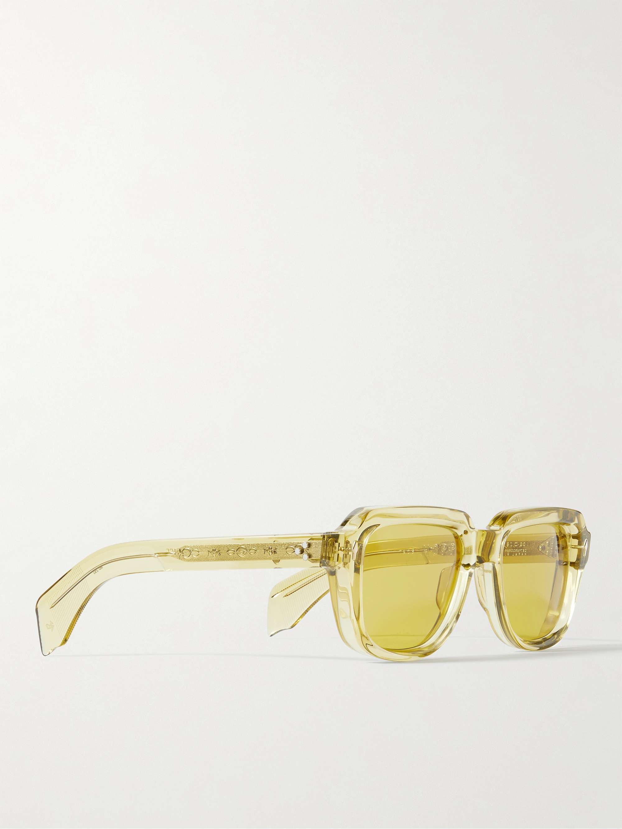 JACQUES MARIE MAGE + Hopper Goods Taos Square-Frame Acetate Sunglasses