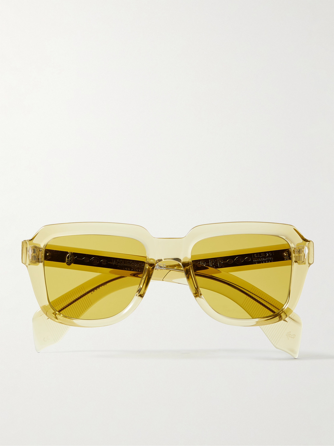 Jacques Marie Mage Hopper Goods Taos Square-frame Acetate Sunglasses In Green