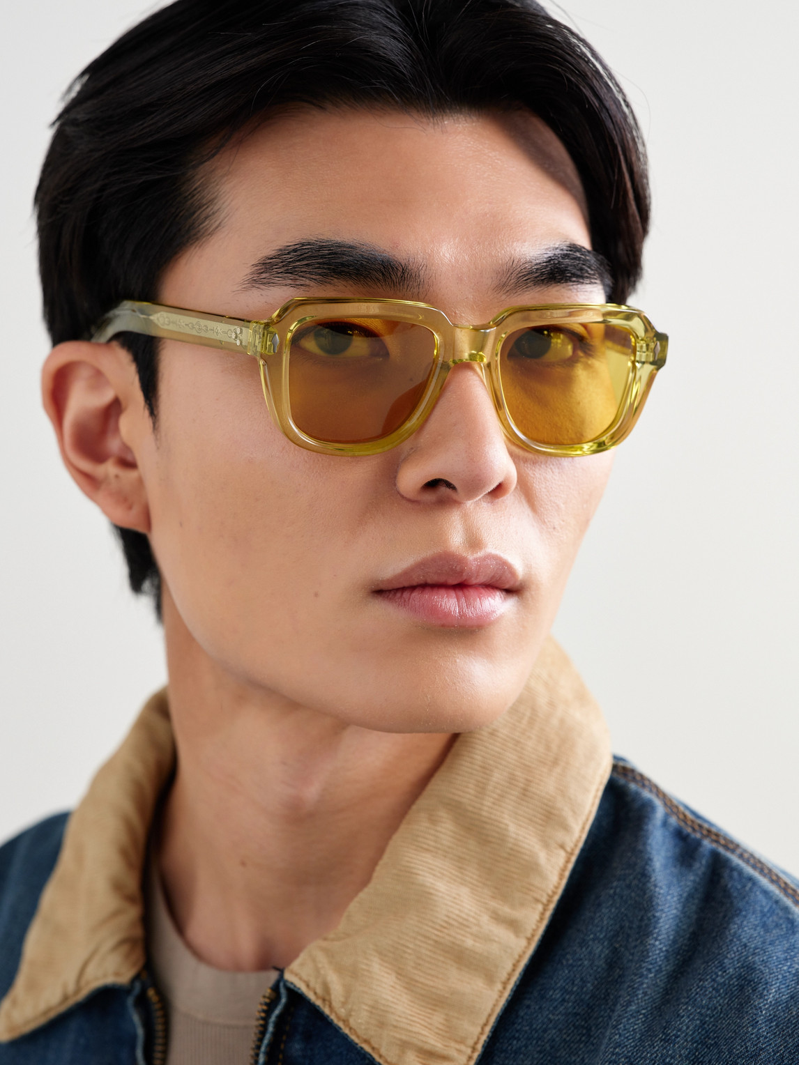 Shop Jacques Marie Mage Hopper Goods Taos Square-frame Acetate Sunglasses In Green