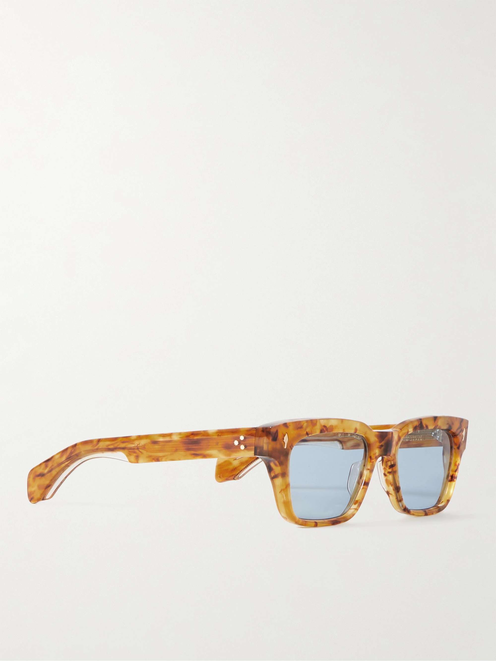 JACQUES MARIE MAGE Molino Vintage D-Frame Tortoiseshell Acetate Sunglasses