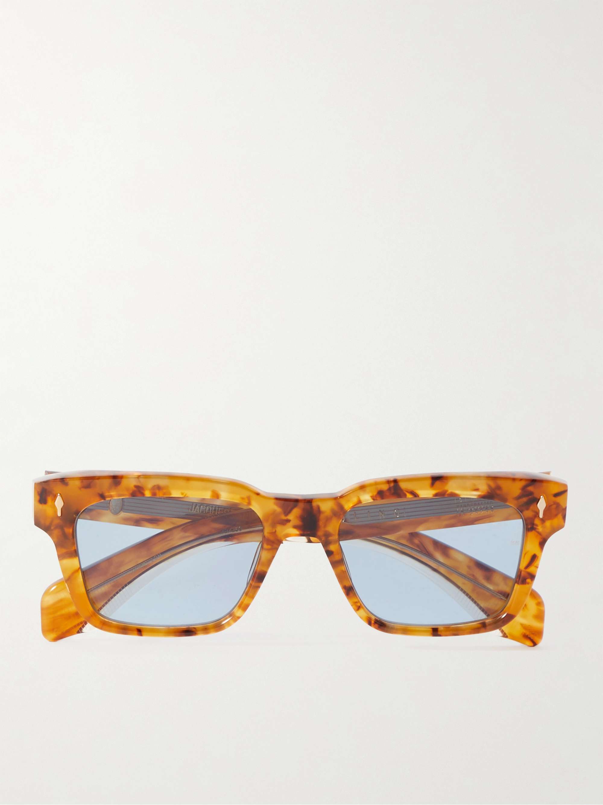 JACQUES MARIE MAGE Molino Vintage D-Frame Tortoiseshell Acetate Sunglasses