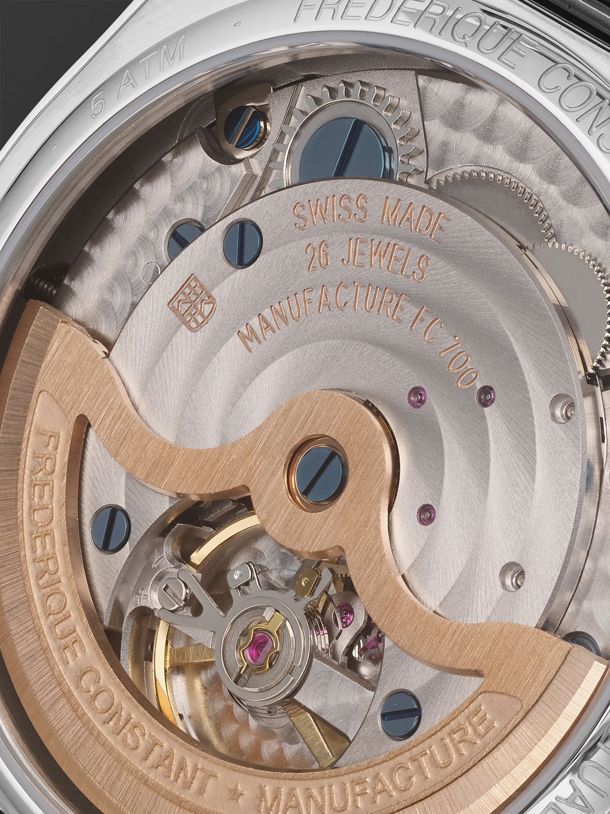 FREDERIQUE CONSTANT Highlife Automatic Perpetual Calendar Moon-Phase 41mm Stainless Steel Watch, Ref. No. FC-775N4NH6B