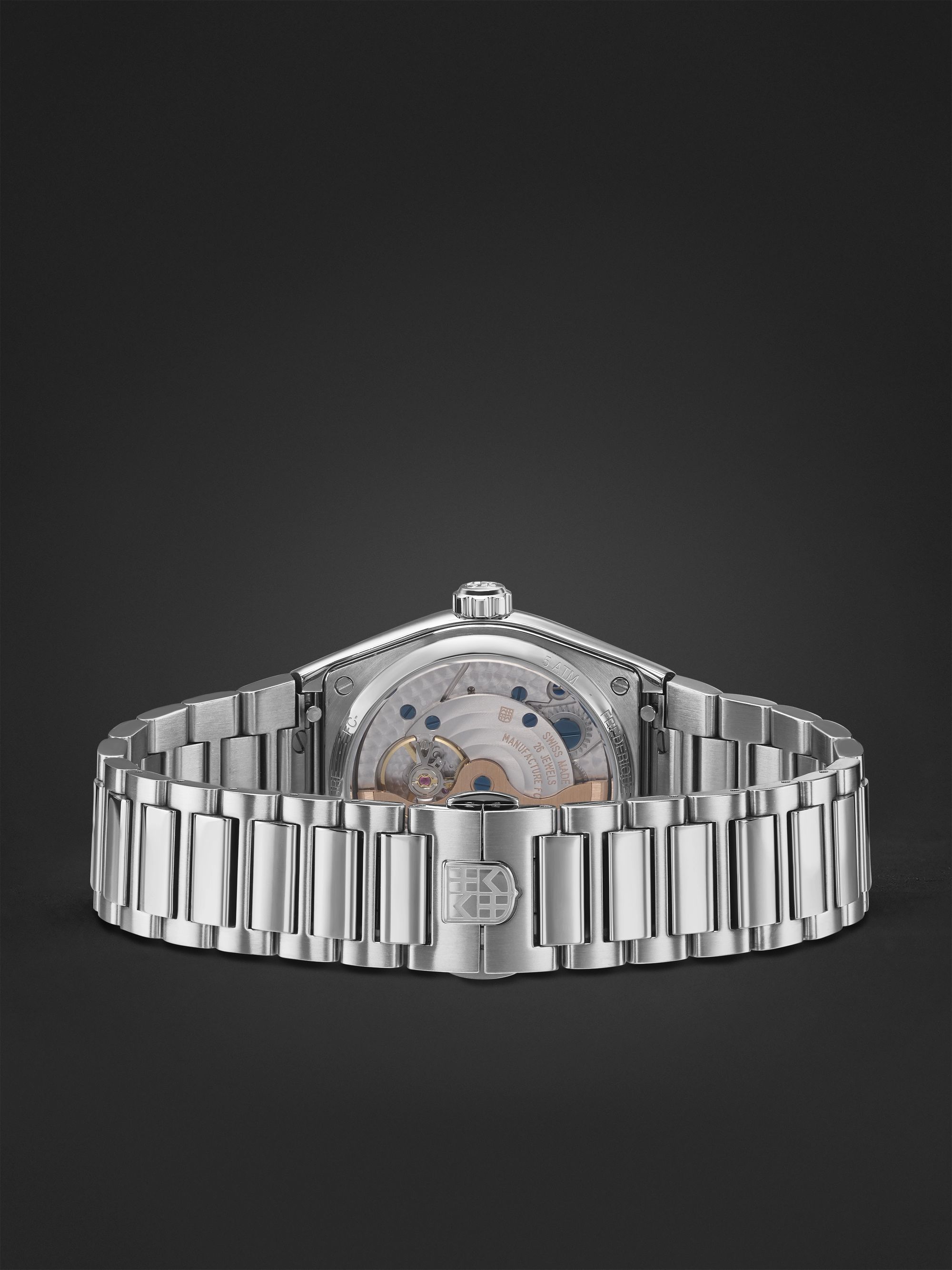 FREDERIQUE CONSTANT Highlife Automatic Perpetual Calendar Moon-Phase 41mm Stainless Steel Watch, Ref. No. FC-775N4NH6B