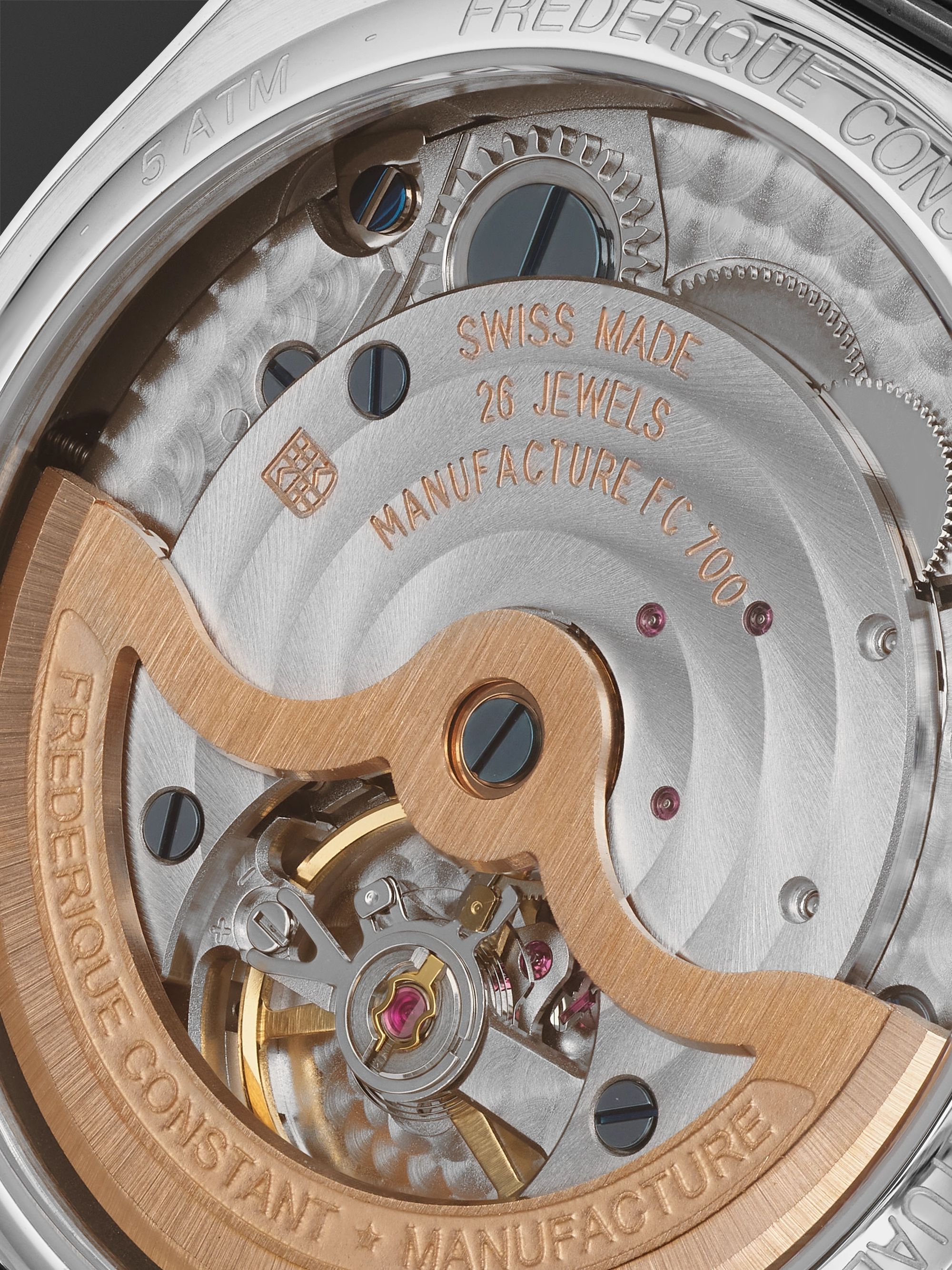 FREDERIQUE CONSTANT Highlife Automatic Perpetual Calendar Moon-Phase 41mm Stainless Steel Watch, Ref No. FC-775BL4NH6B
