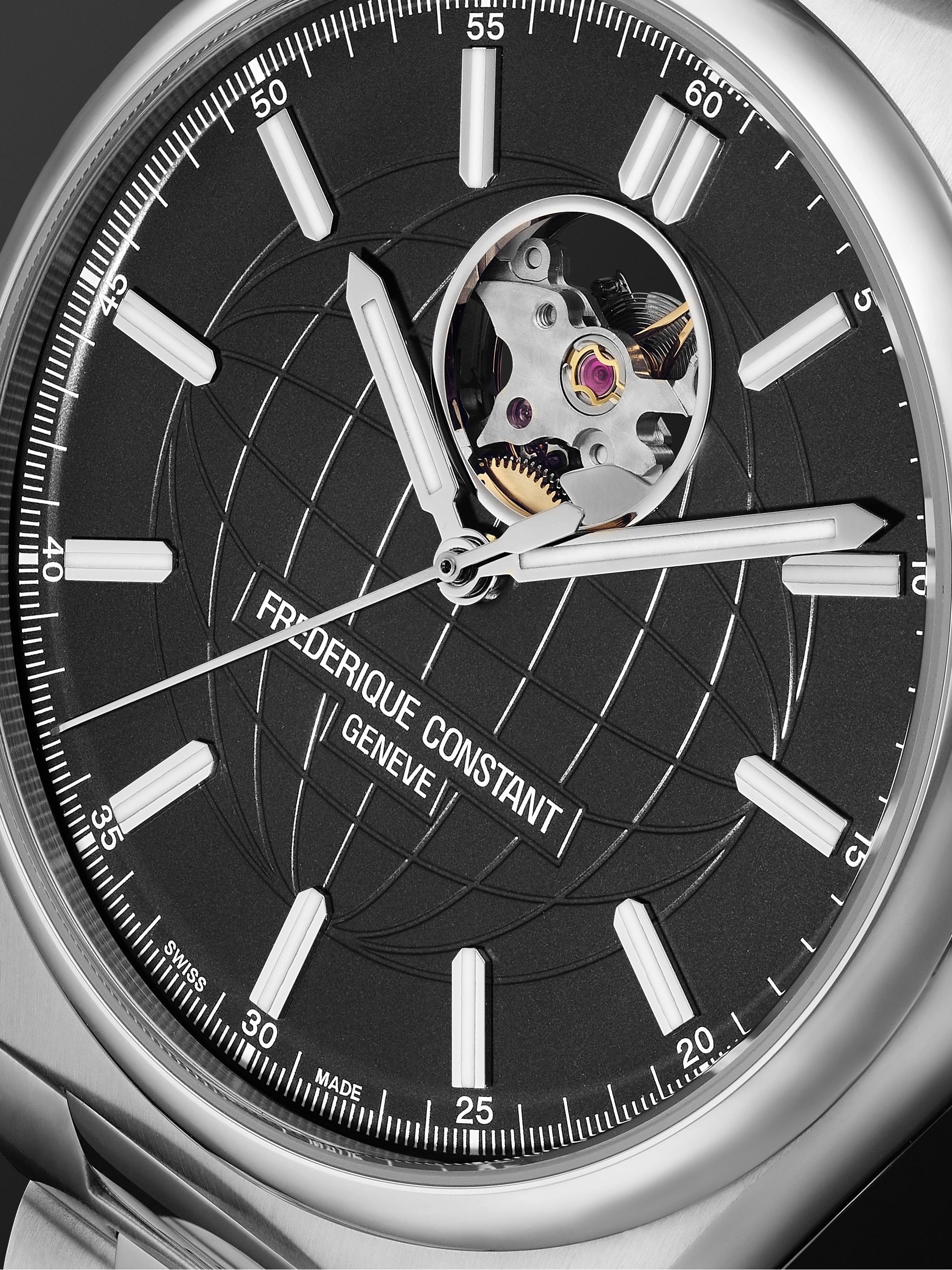 FREDERIQUE CONSTANT Highlife Heart Beat Automatic 41mm Stainless Steel Watch, Ref. No. FC-310B4NH6B