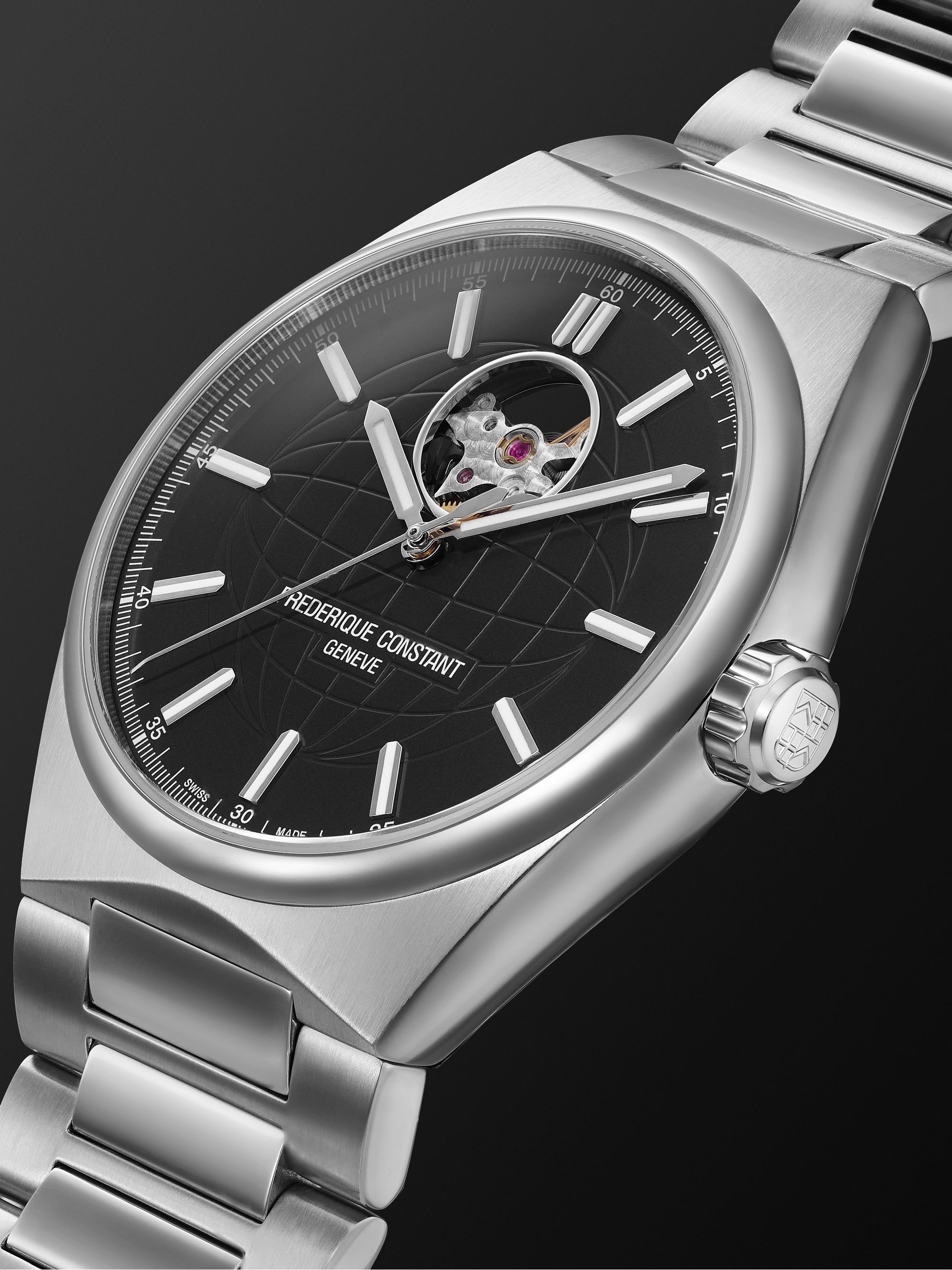 FREDERIQUE CONSTANT Highlife Heart Beat Automatic 41mm Stainless Steel Watch, Ref. No. FC-310B4NH6B