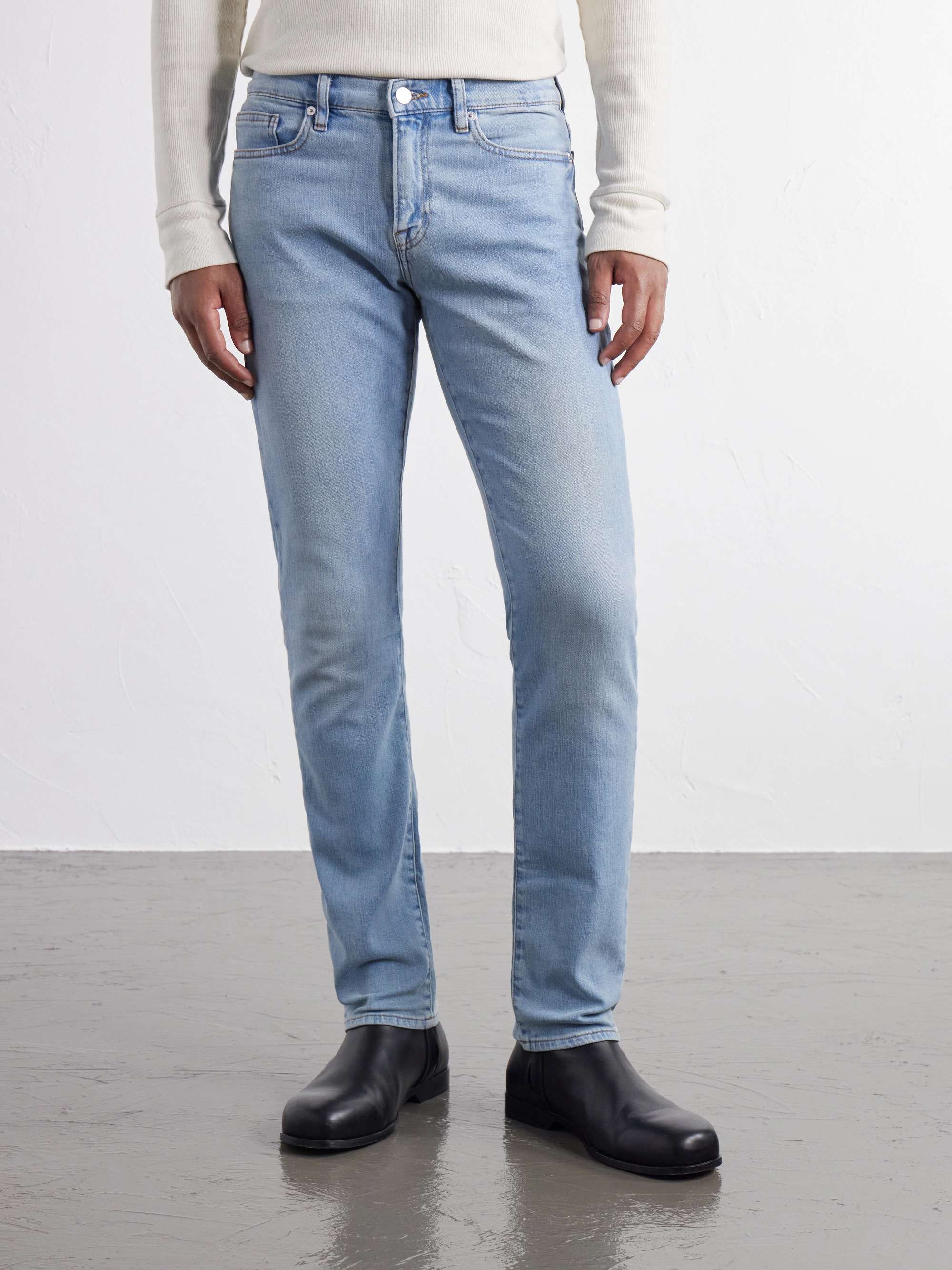 FRAME L'Homme Slim-Fit Denim Jeans