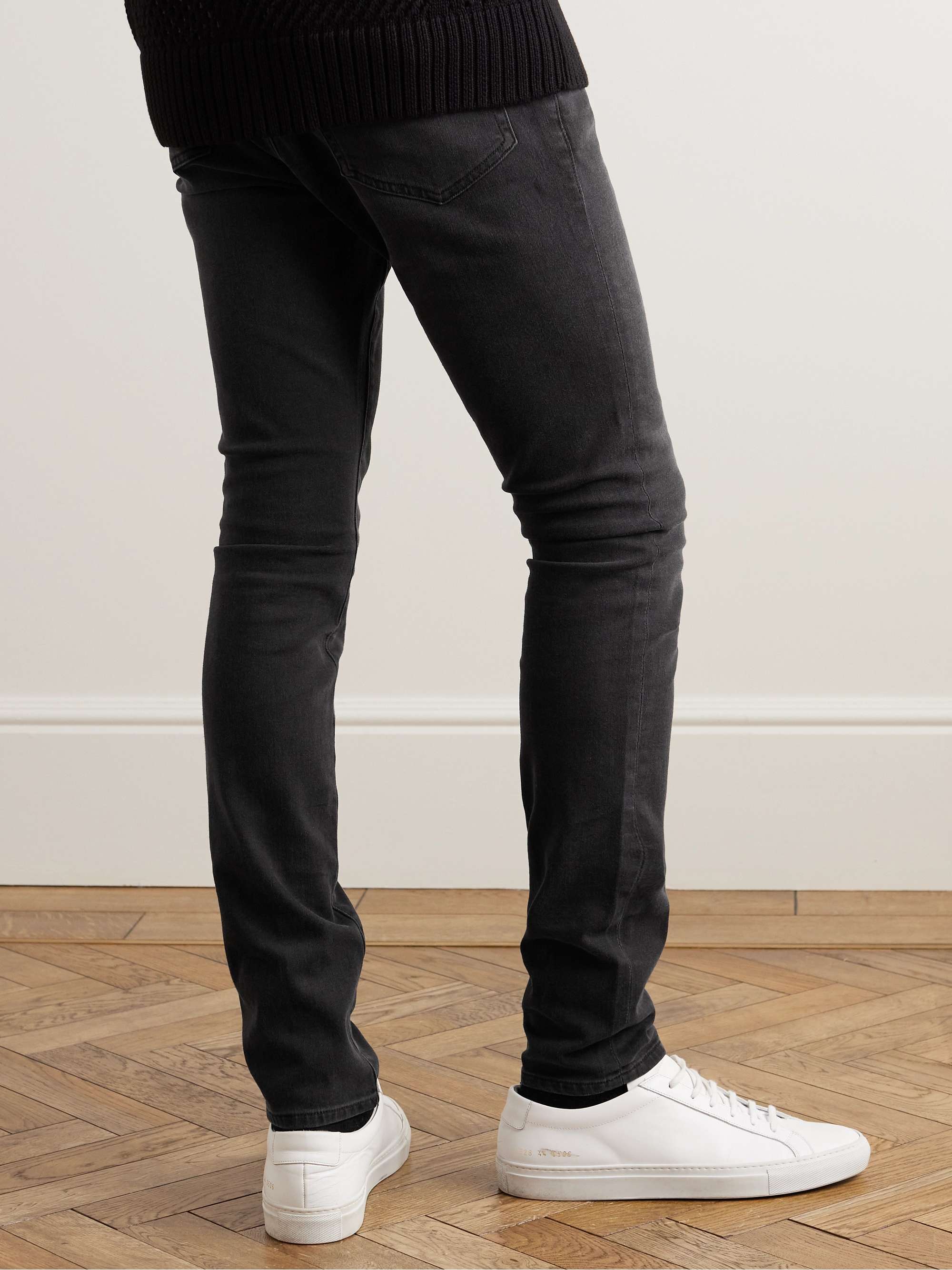 FRAME L'Homme Skinny-Fit Stretch-Denim Jeans