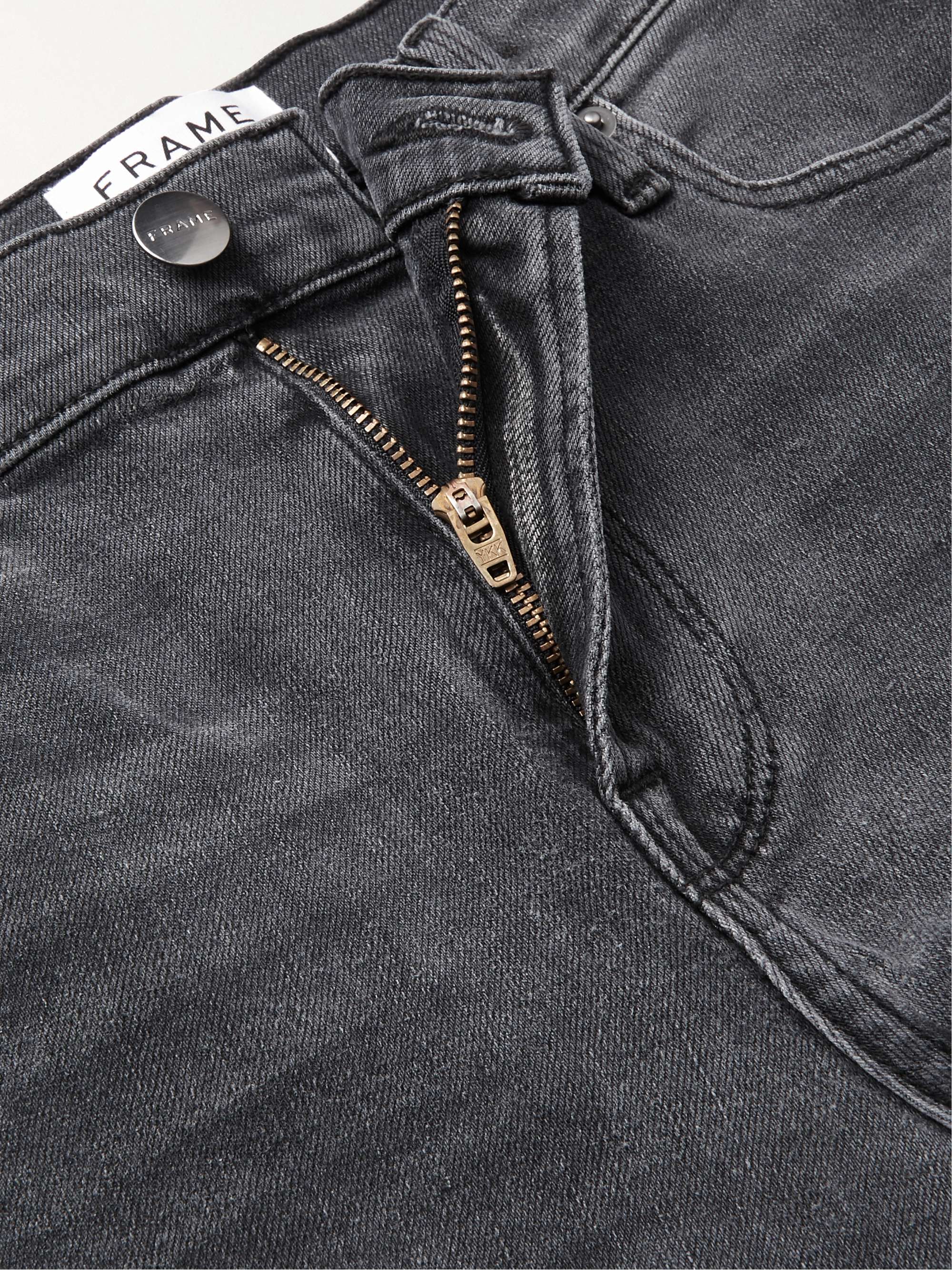 FRAME L'Homme Skinny-Fit Stretch-Denim Jeans