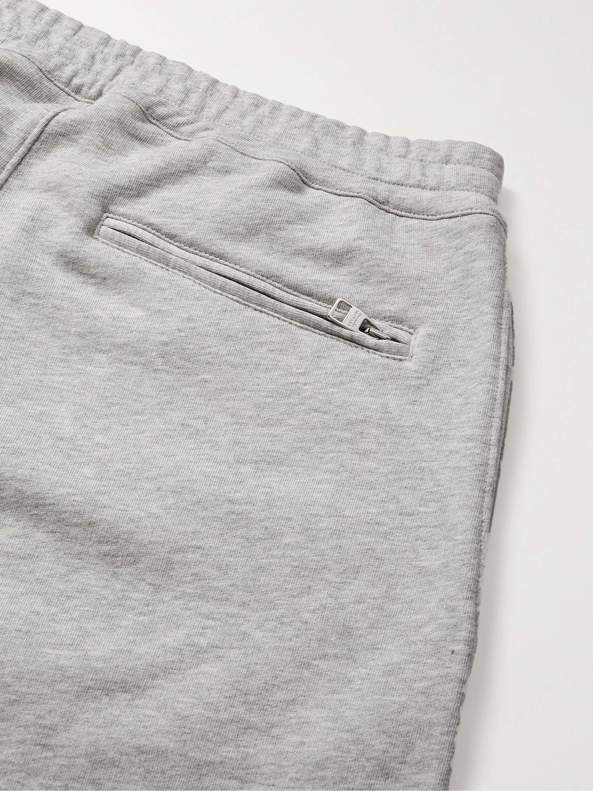 ALEXANDER MCQUEEN Tapered Logo-Print Loopback Cotton-Jersey Sweatpants