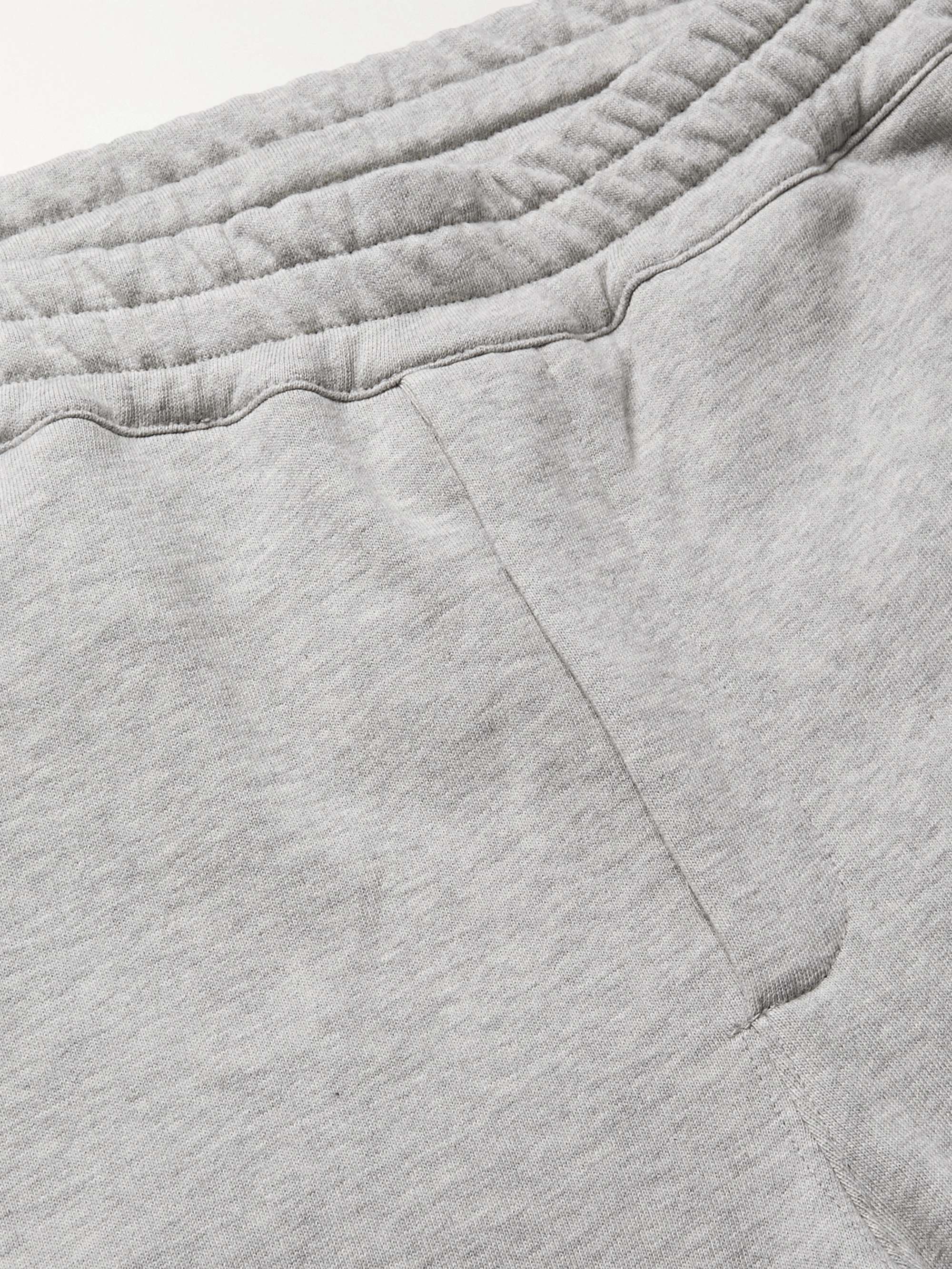 ALEXANDER MCQUEEN Tapered Logo-Print Loopback Cotton-Jersey Sweatpants