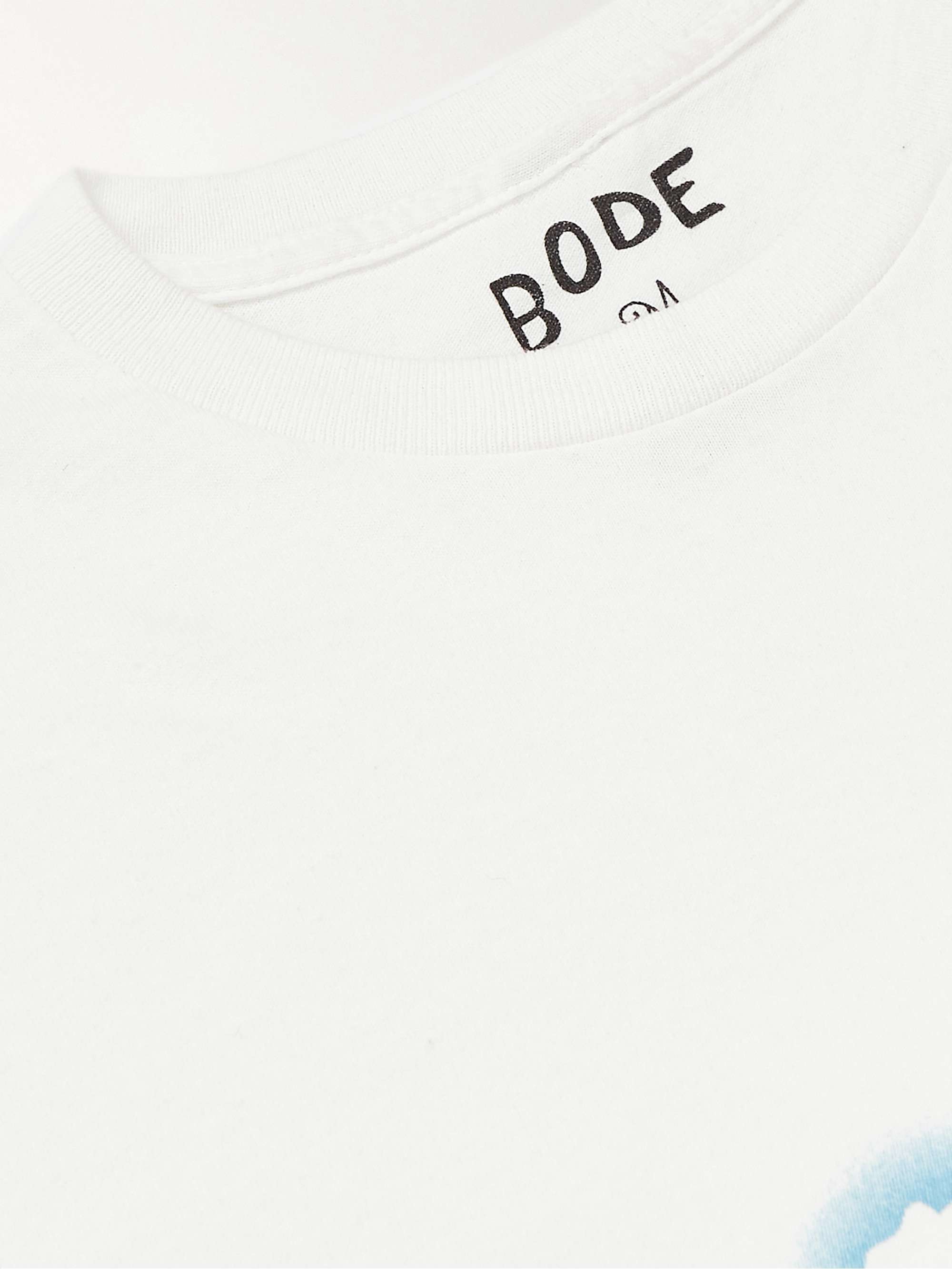 BODE Printed Washed Cotton-Jersey T-Shirt