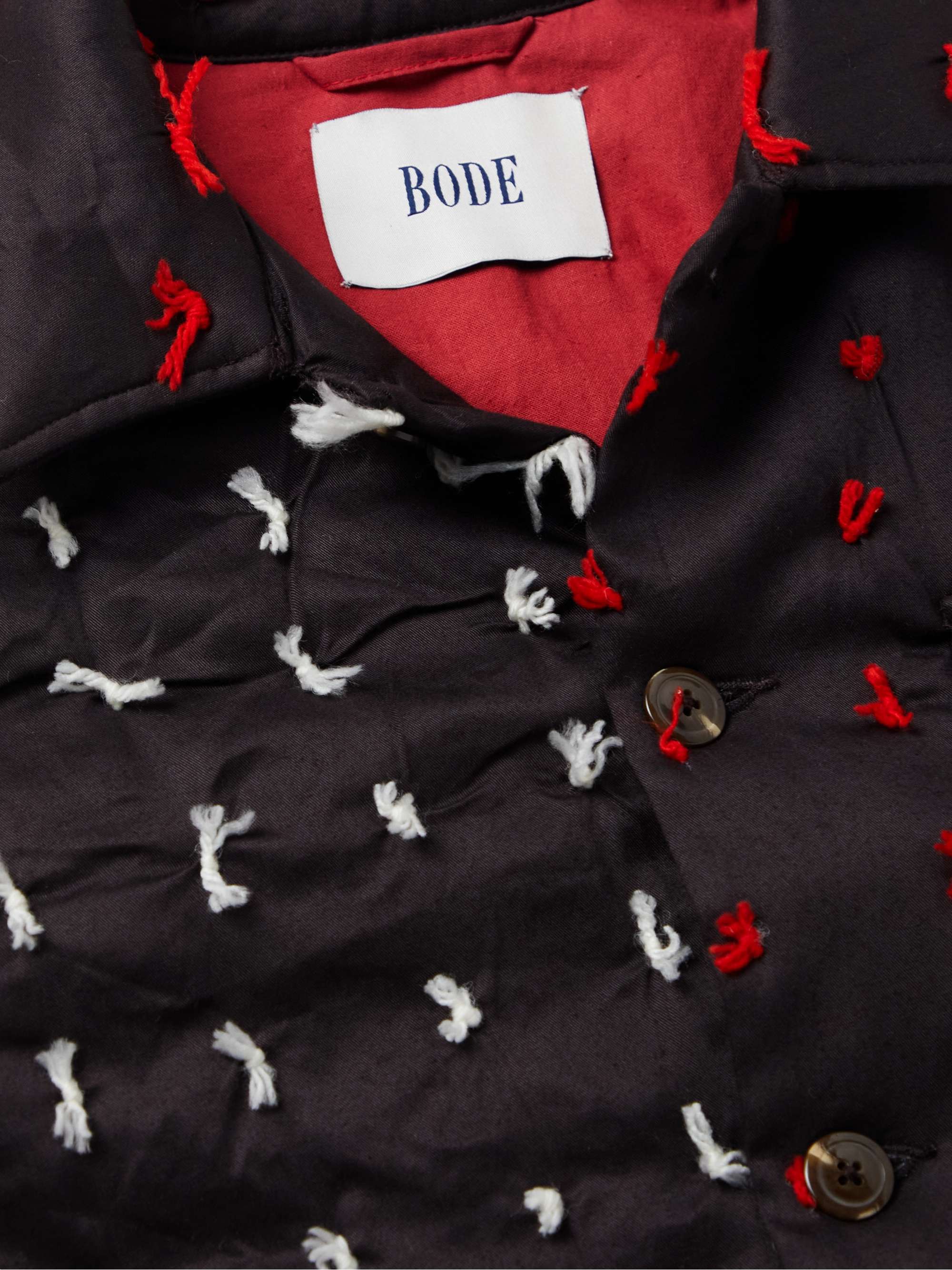 BODE Embroidered TENCEL™-Twill Jacket