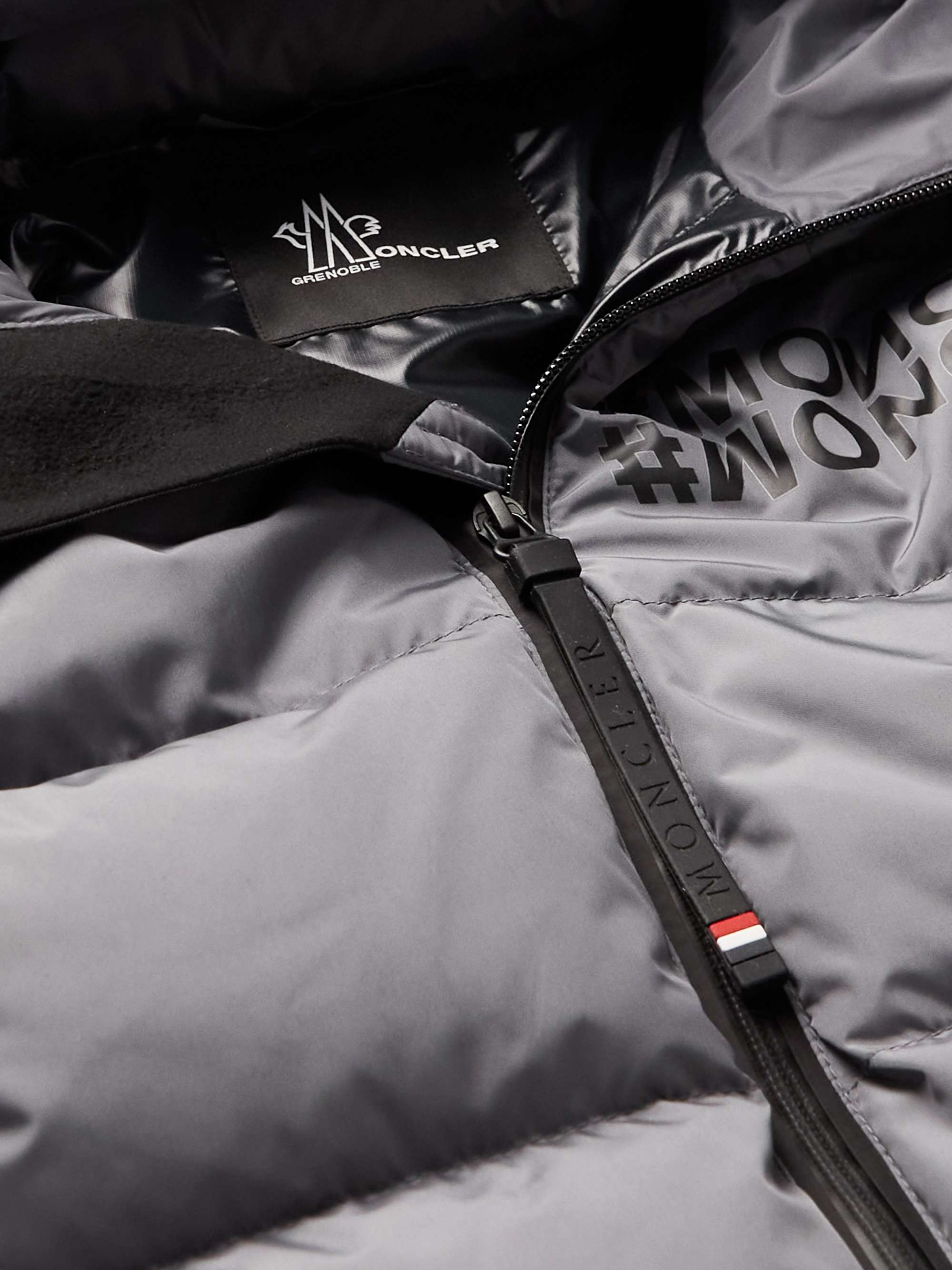MONCLER GRENOBLE Isorno Quilted Down Hooded Ski Jacket
