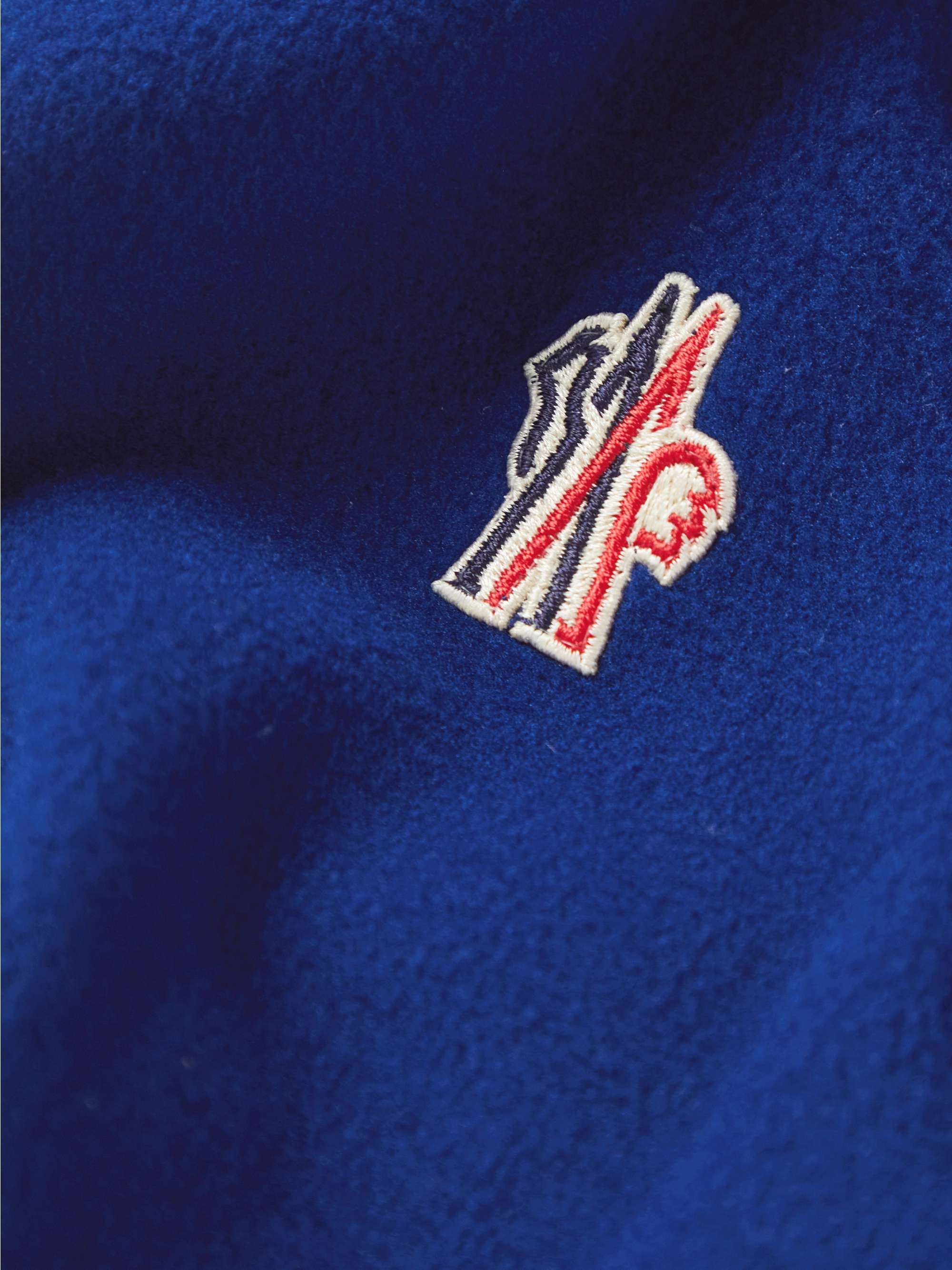 MONCLER GRENOBLE Panelled Quilted Shell and Fleece Hooded Down Ski Jacket