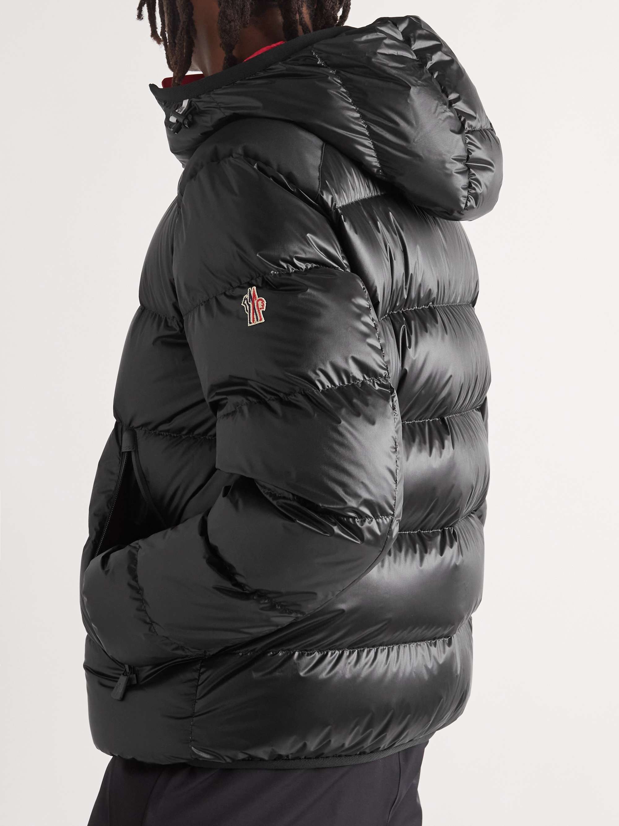 MONCLER GRENOBLE Hintertux Quilted Shell Down Hooded Ski Jacket
