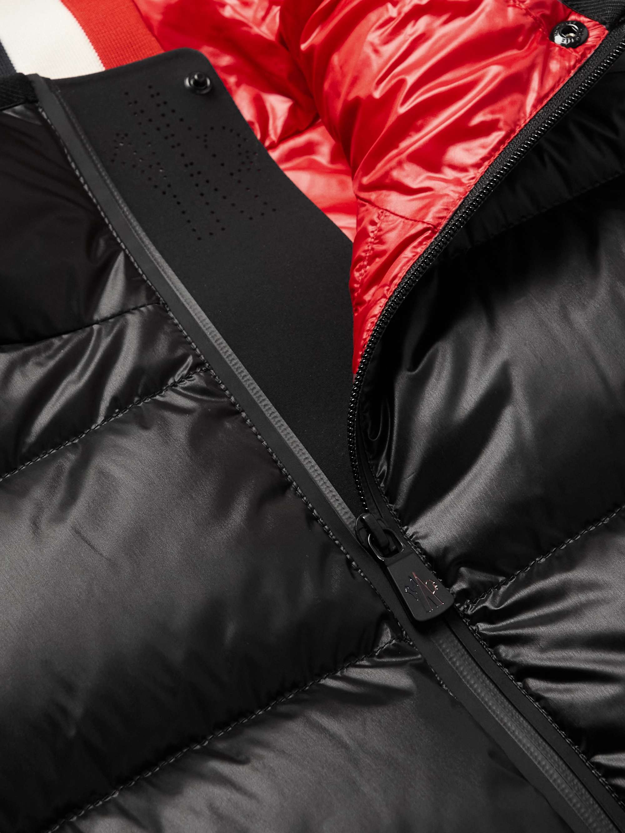 MONCLER GRENOBLE Hintertux Quilted Shell Down Hooded Ski Jacket